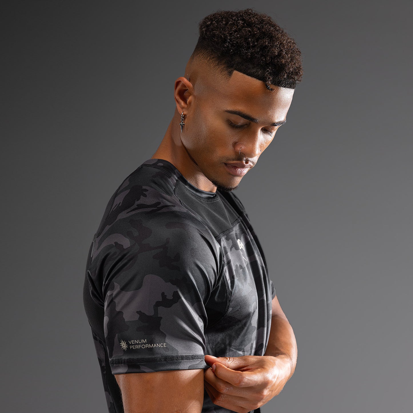 Venum G-Fit Air Herren Dry-Tech T-Shirt - Urban Digital Camouflage