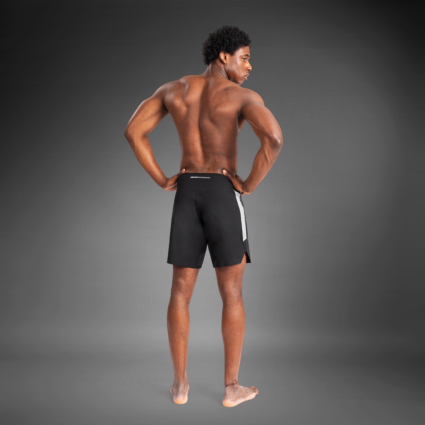 Venum Tempest Herren Kampfshorts - Schwarz/Grau