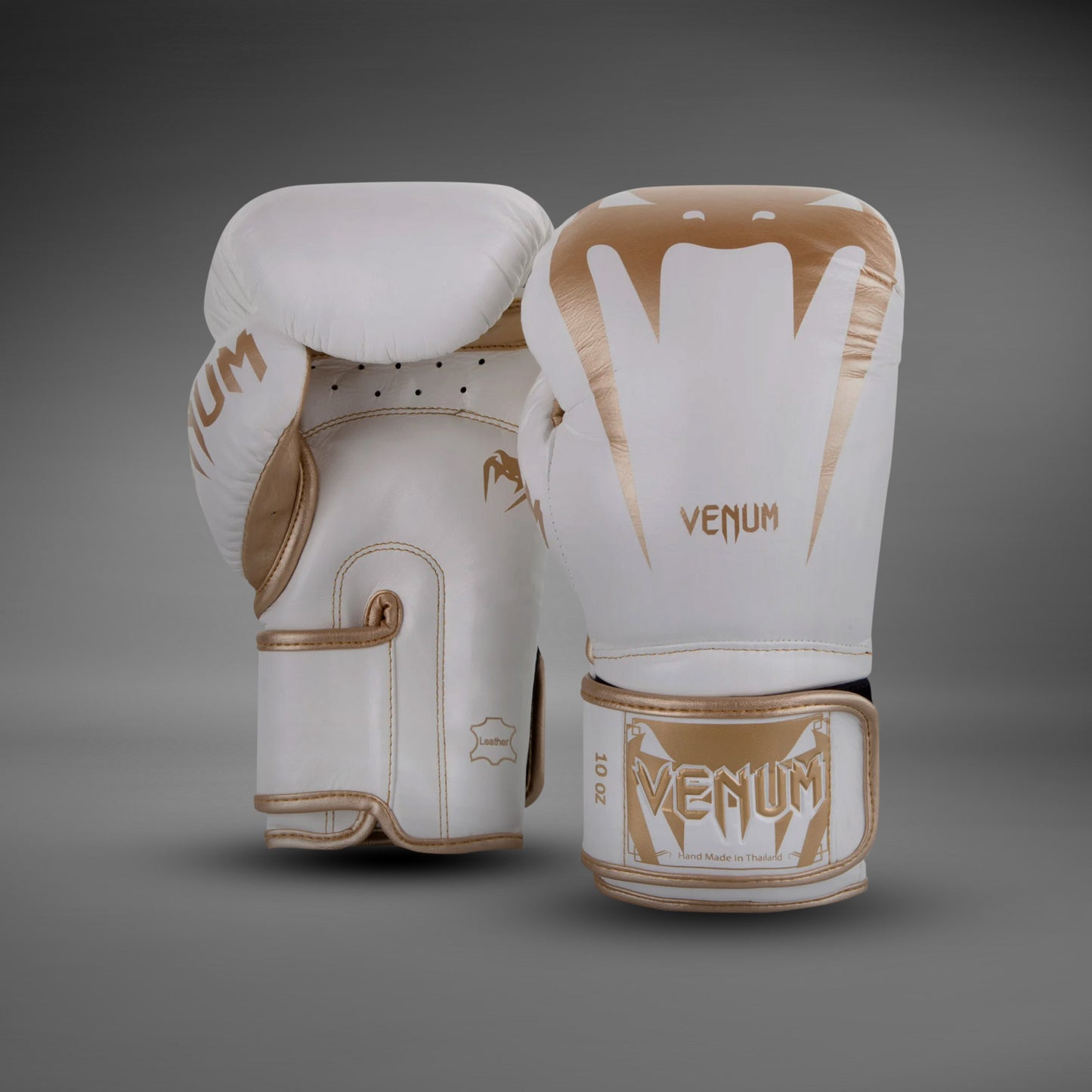 Venum Giant 3.0 Boxhandschuhe - Nappaleder - Weiß/Gold