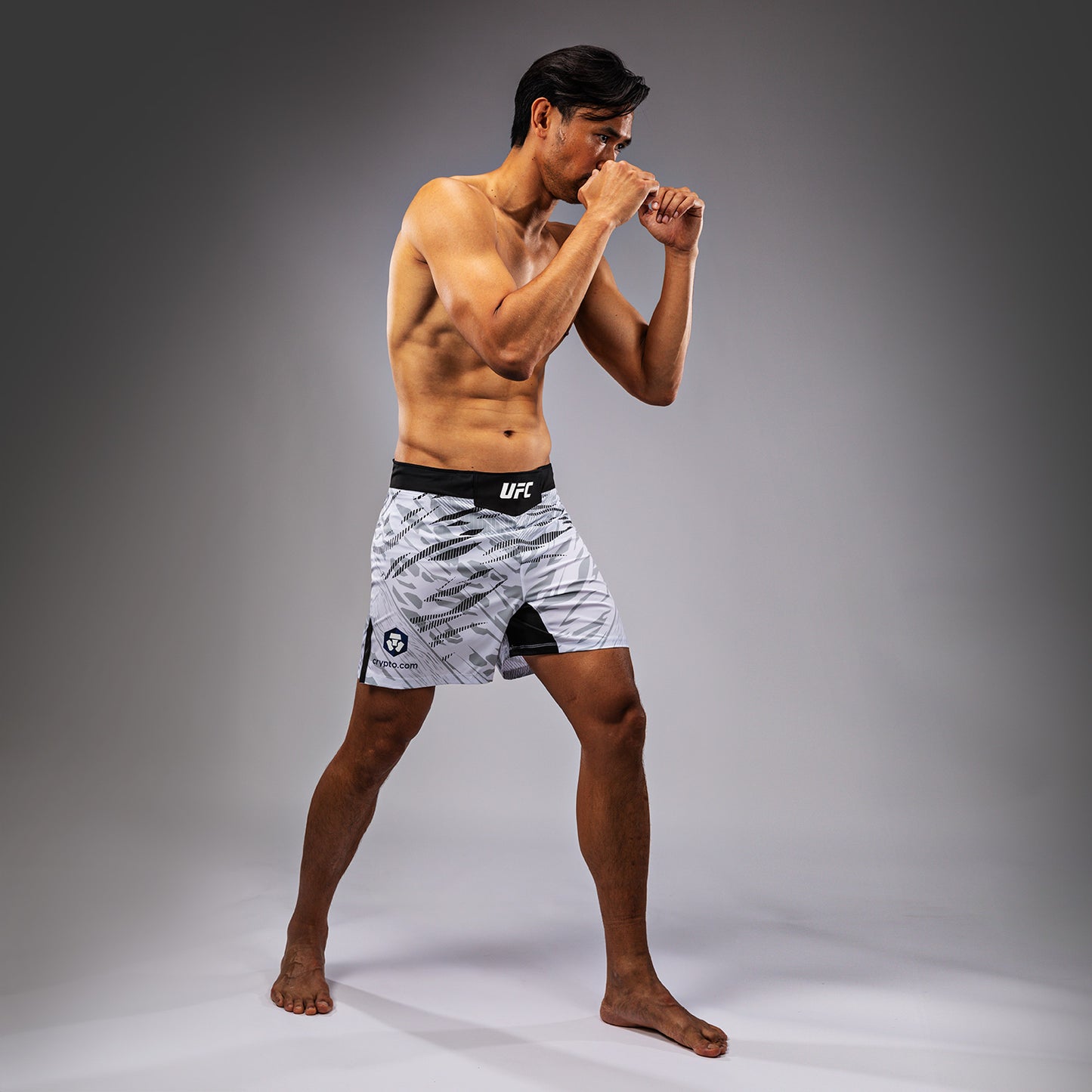 UFC Fusion by Venum Authentic Fight Night Herren Fight Short - Short Fit - Weiß