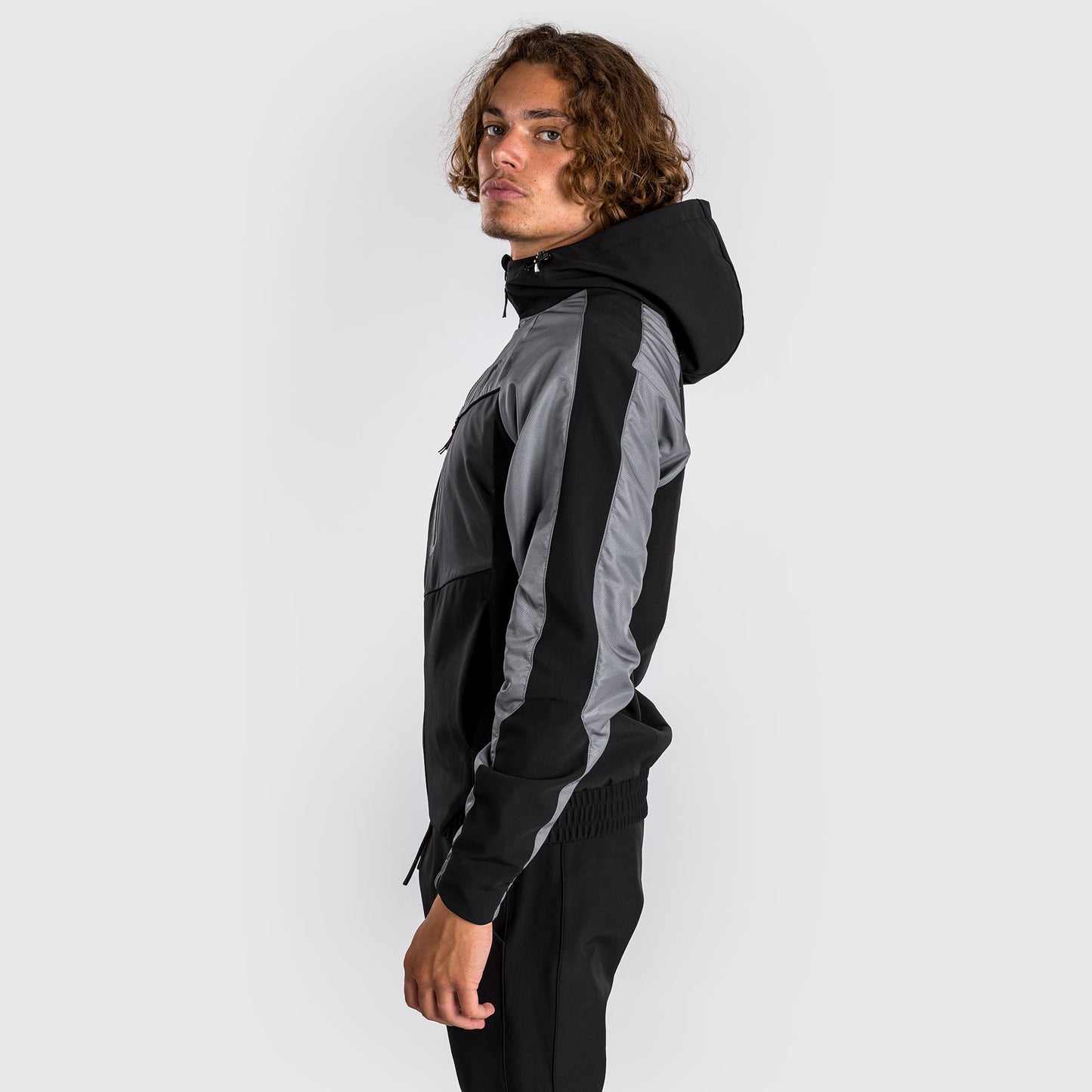 Venum Laser 3.0 Trainingsjacke - Schwarz/Grau