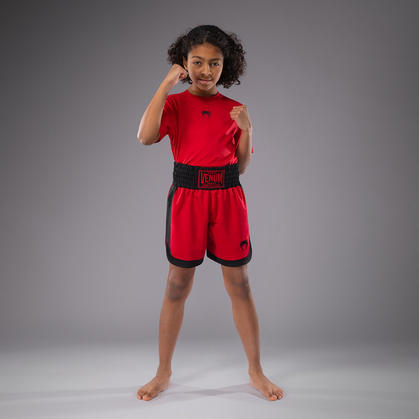 Venum Classic Kinder Boxing Shorts - Kirschrot