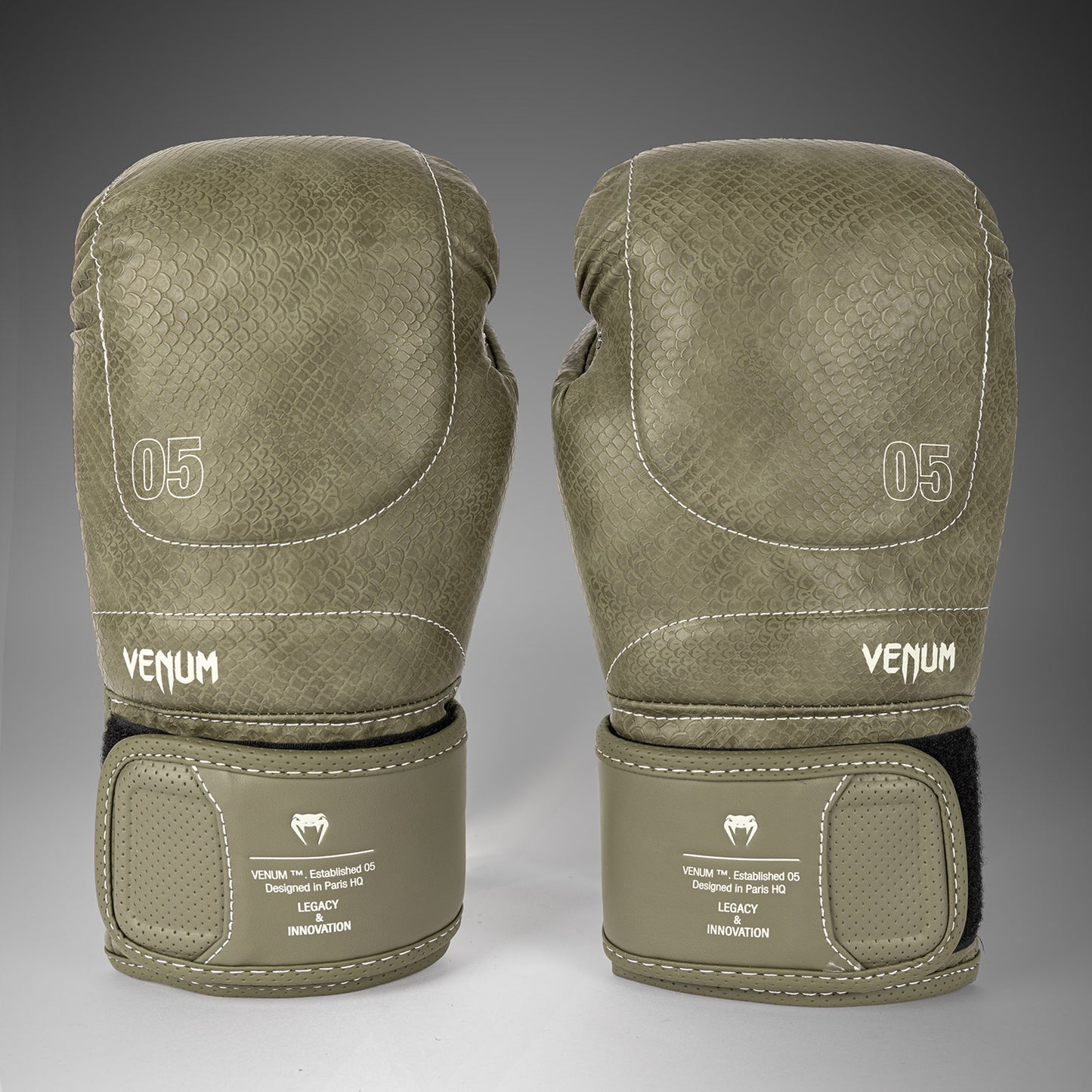 Venum Impact Evo Scales Boxhandschuhe – Armeegrün