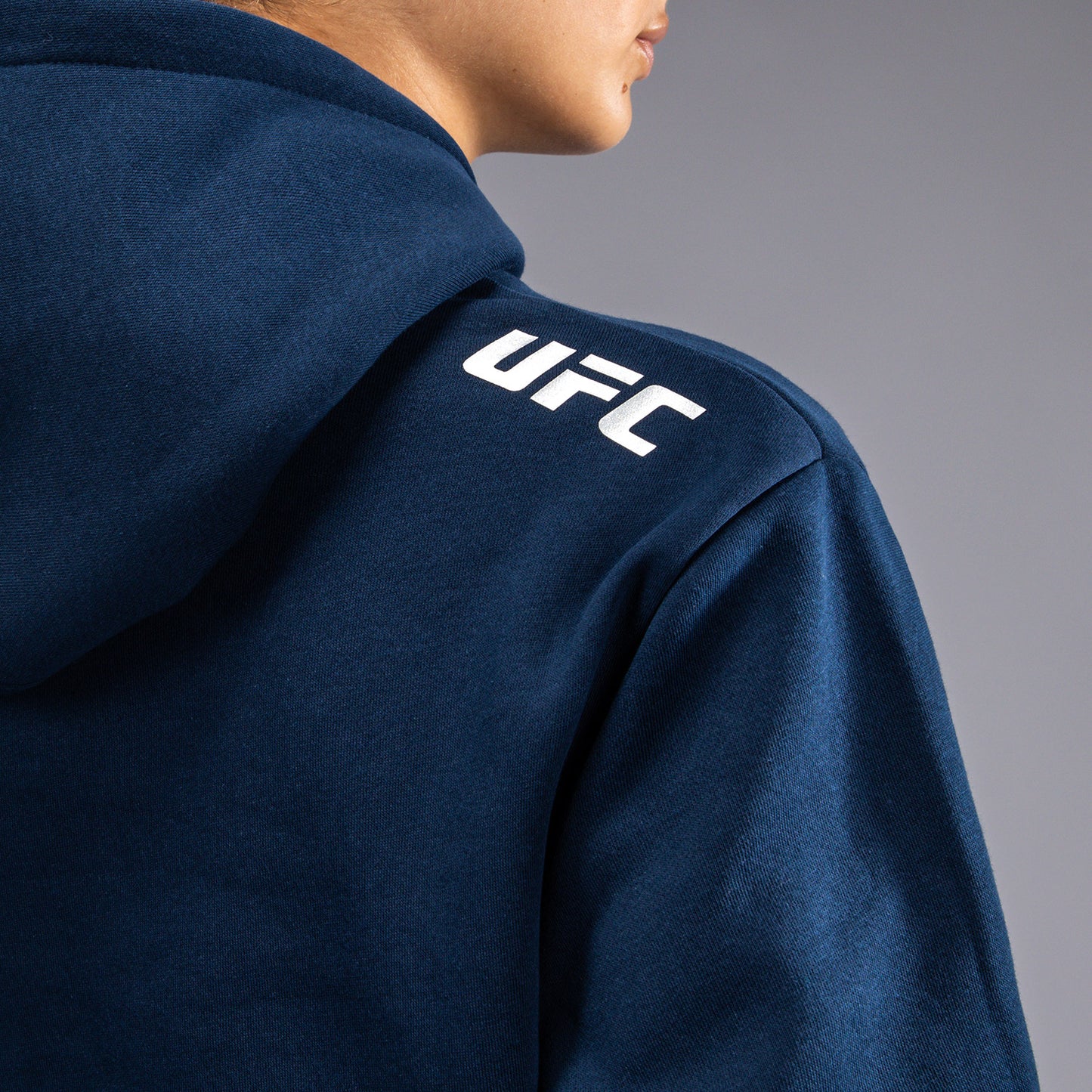 UFC Fusion by Venum Fight Week Damen Pullover Hoodie - Solid Ozeanisches Blau