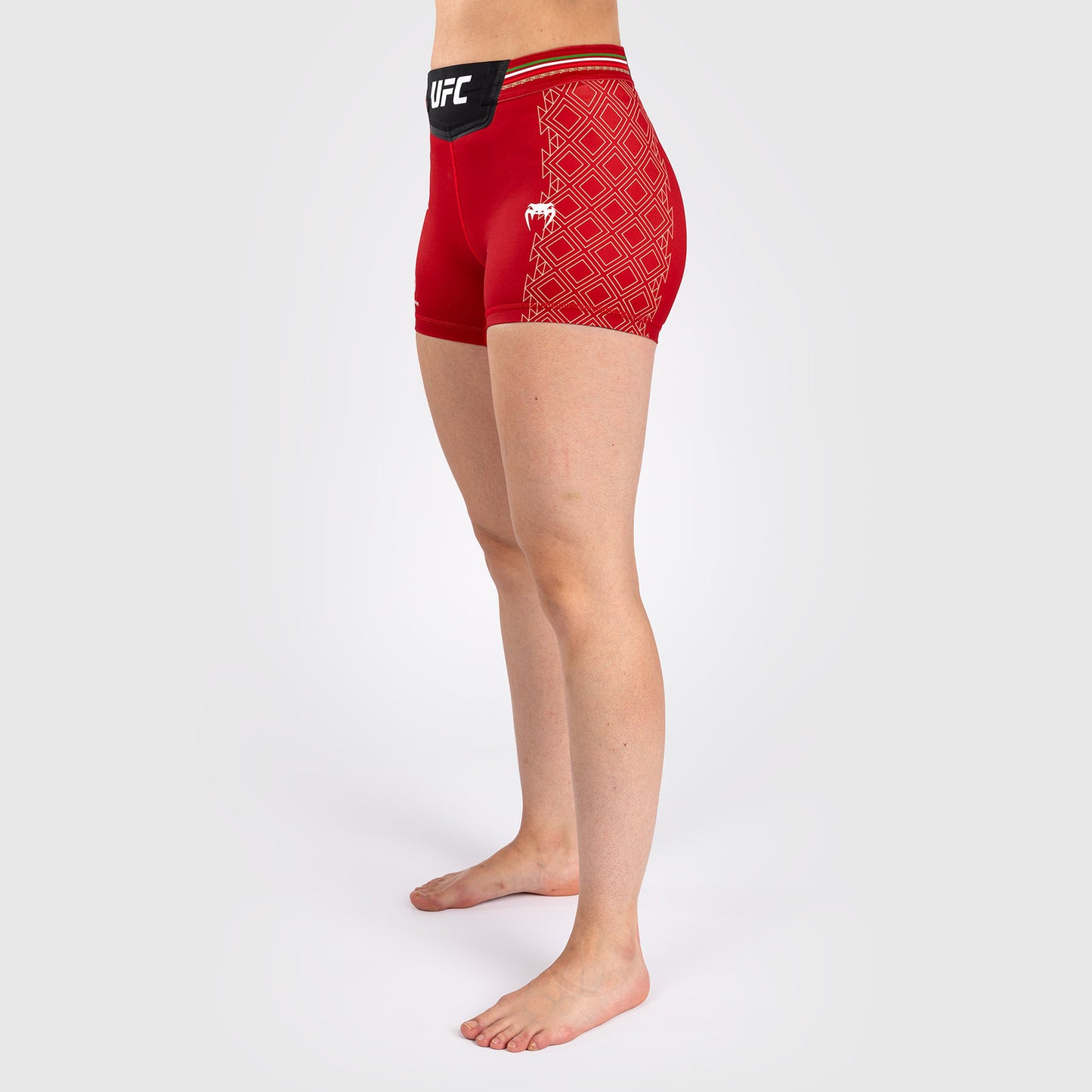 Noche UFC by Venum Authentic Fight Night Frauen Vale Tudo Shorts - Kurze Passform - Rot