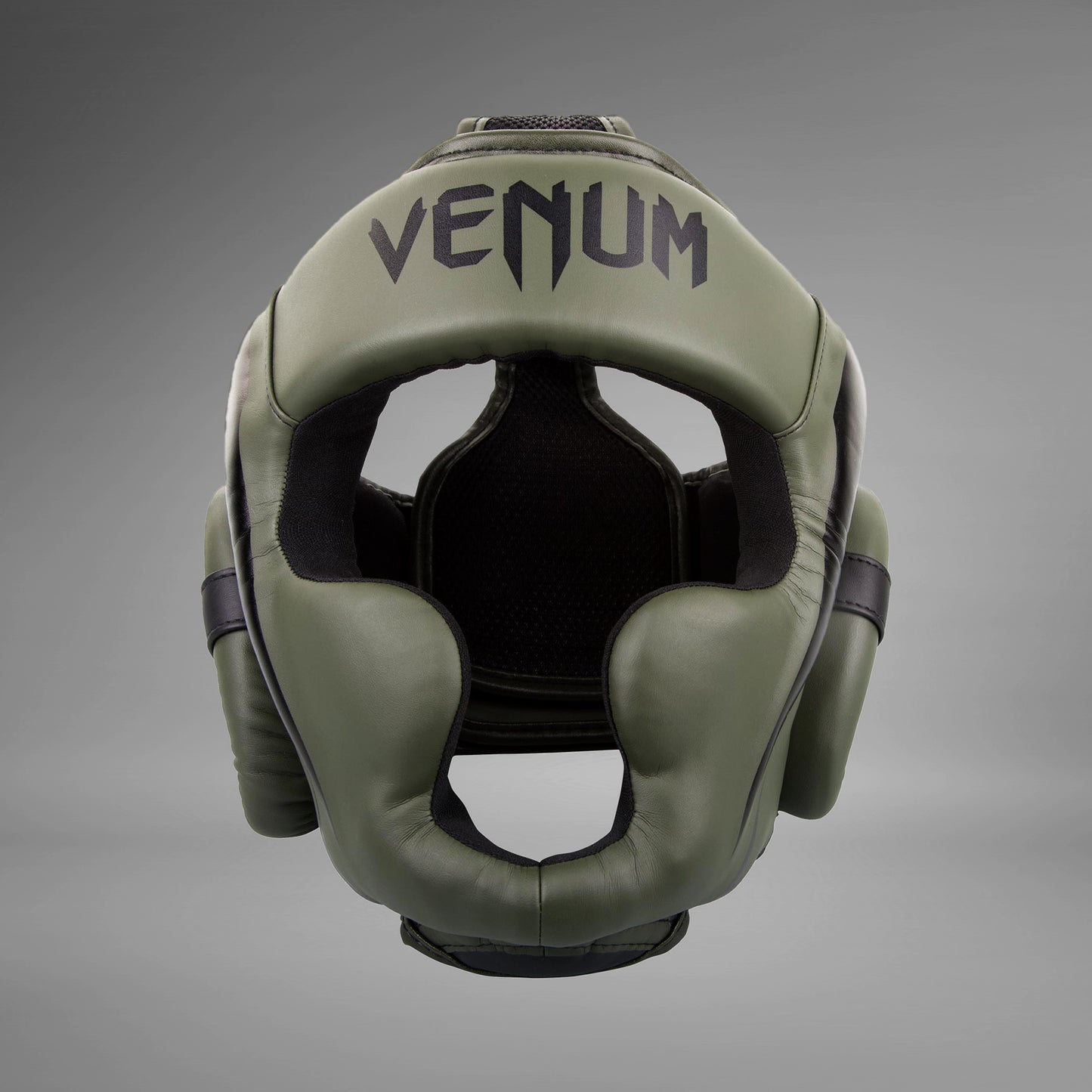 Venum Elite Kopfschutz-Khaki/Schwarz
