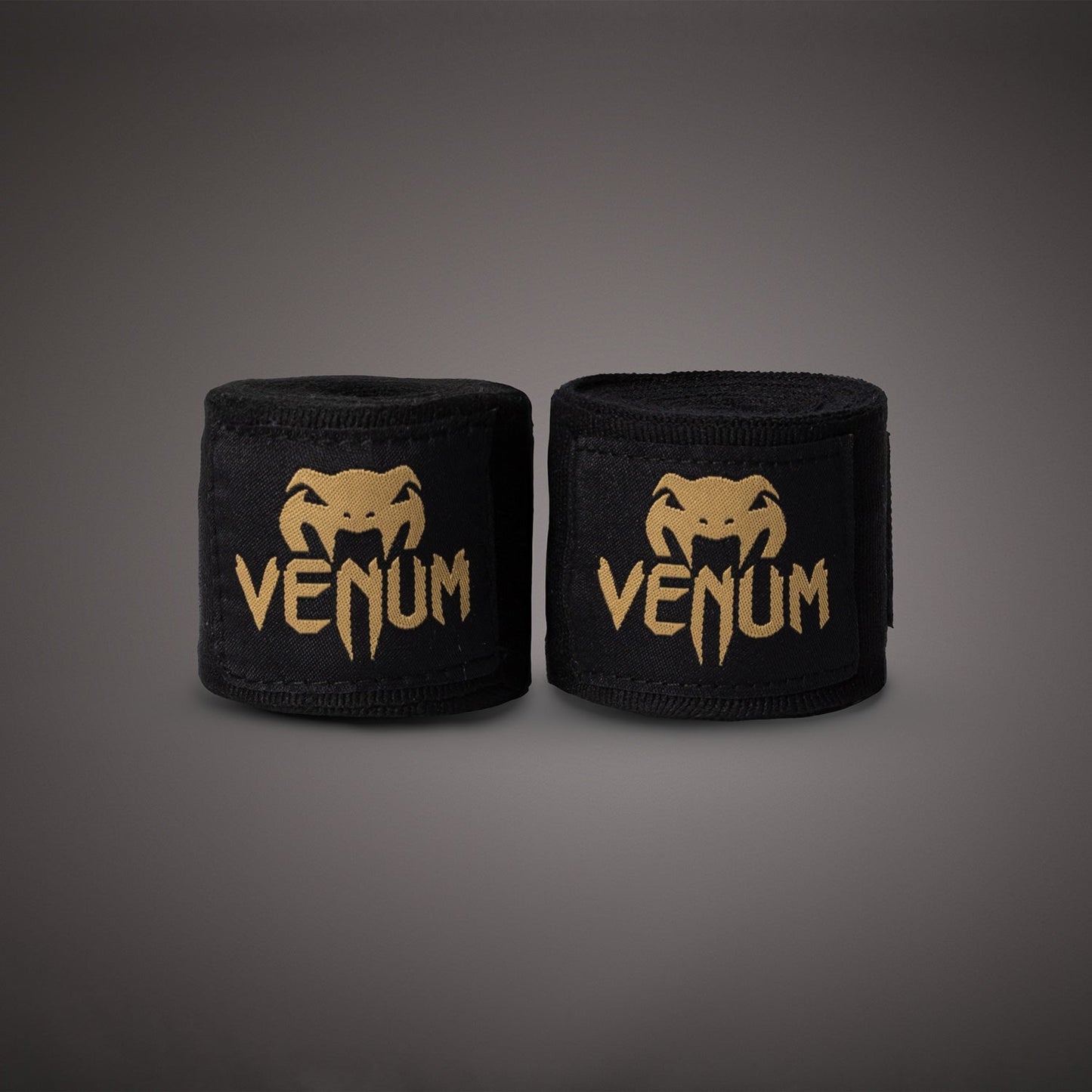 Venum Kontact Boxing Bandagen - Schwarz/Gold - 4m (157 in)