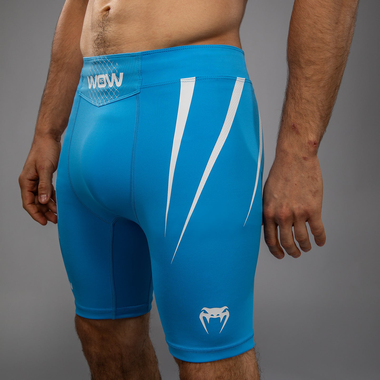 Venum x WOW FC Herren Vale Tudo Shorts - Pacific Blue