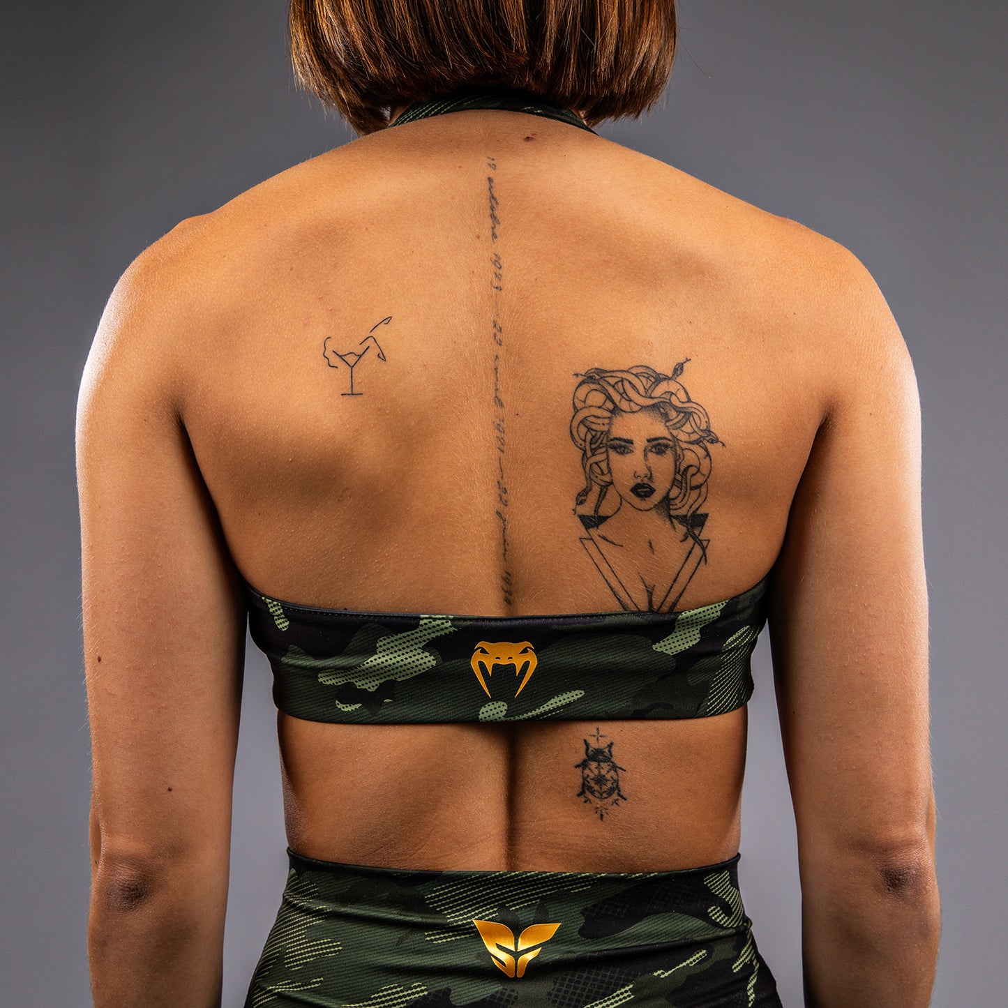 Venum x Sophia Rose Damen Sport-BH - Forest Camo