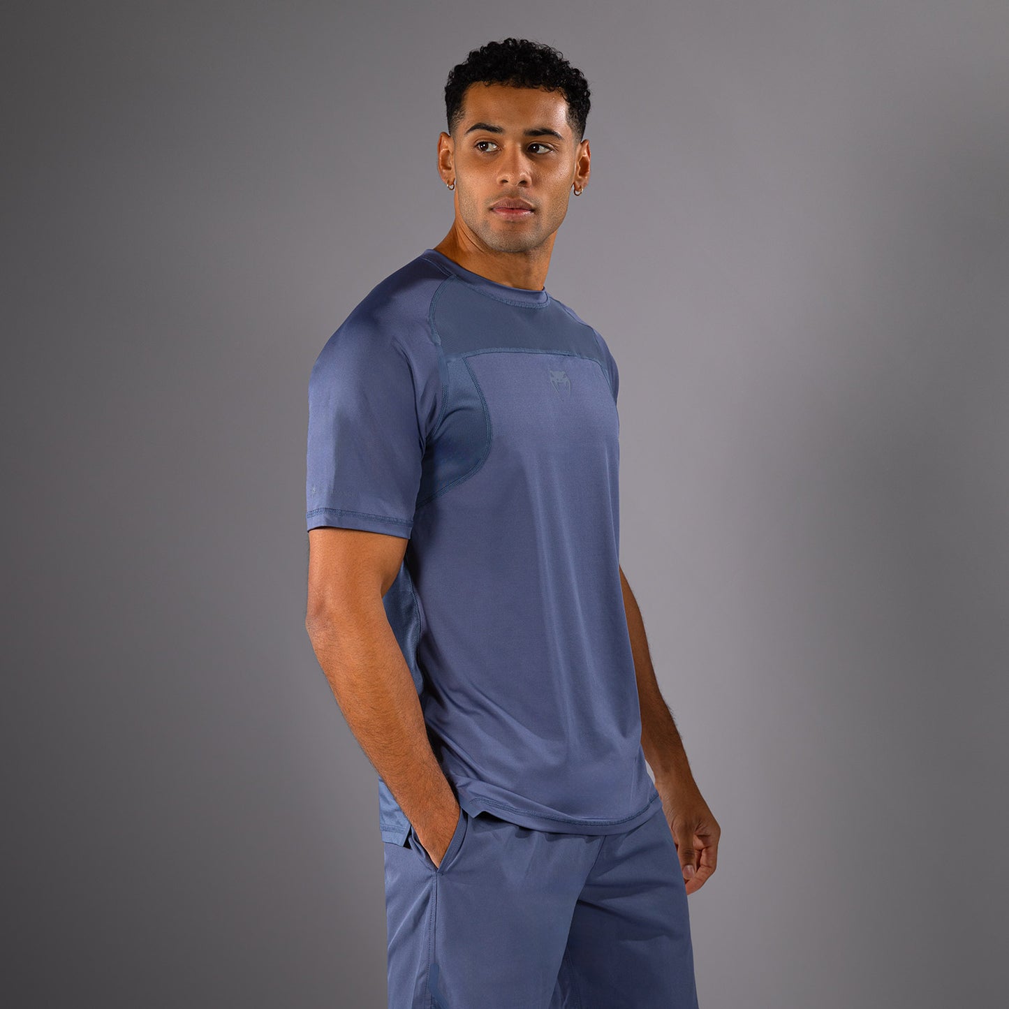 Venum G-Fit Air Herren Dry-Tech T-Shirt - Nebelblau