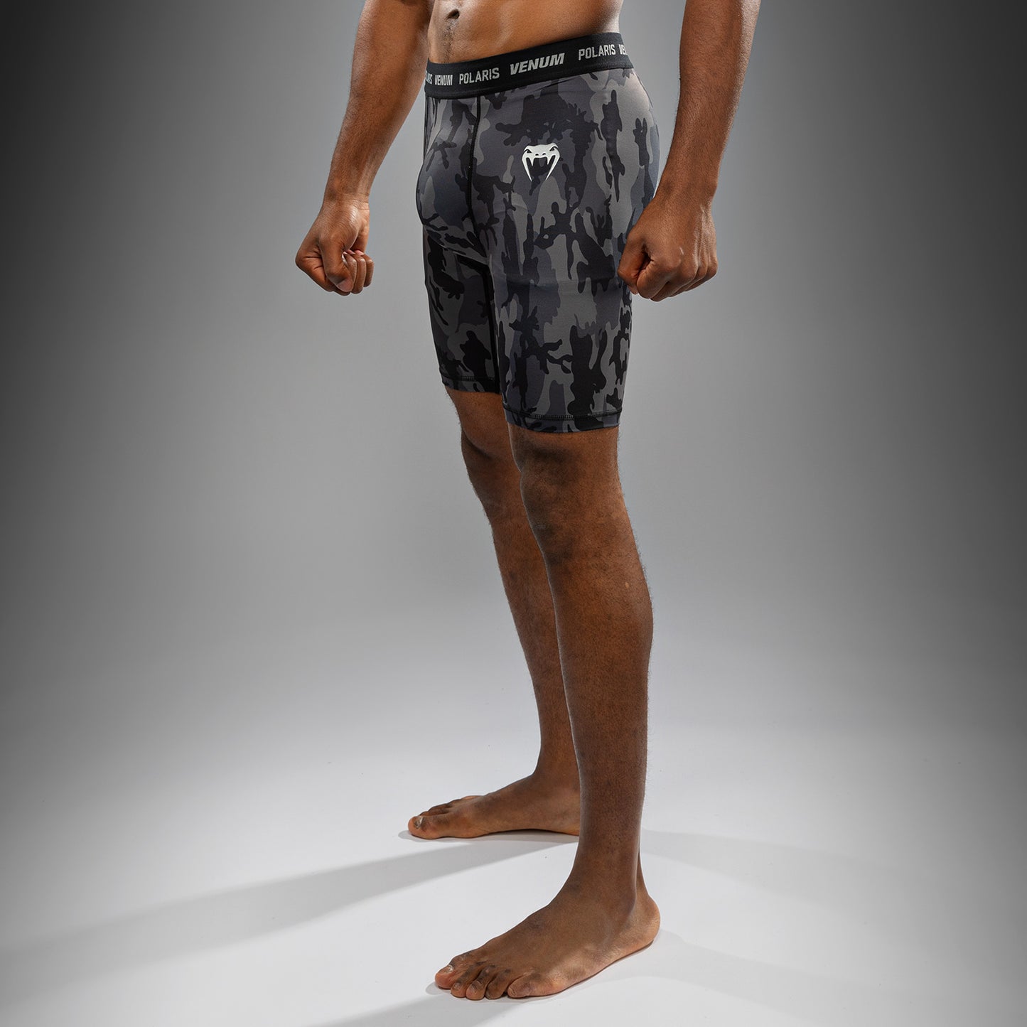 Venum x Polaris Vale Tudo Shorts - Schwarz/Grau