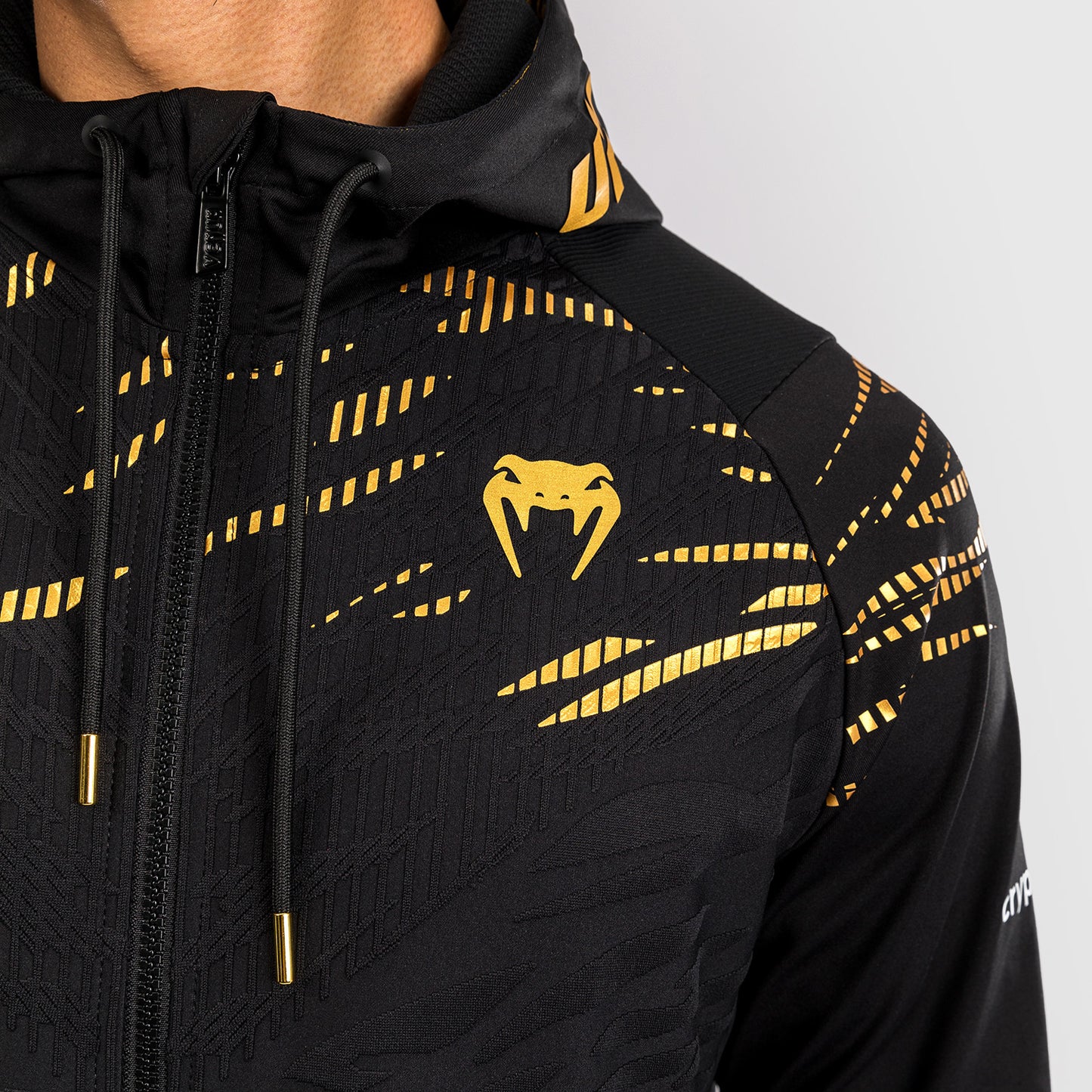 UFC Fusion by Venum Personalized Authentic Fight Night Herren Walkout Hoodie - Champion