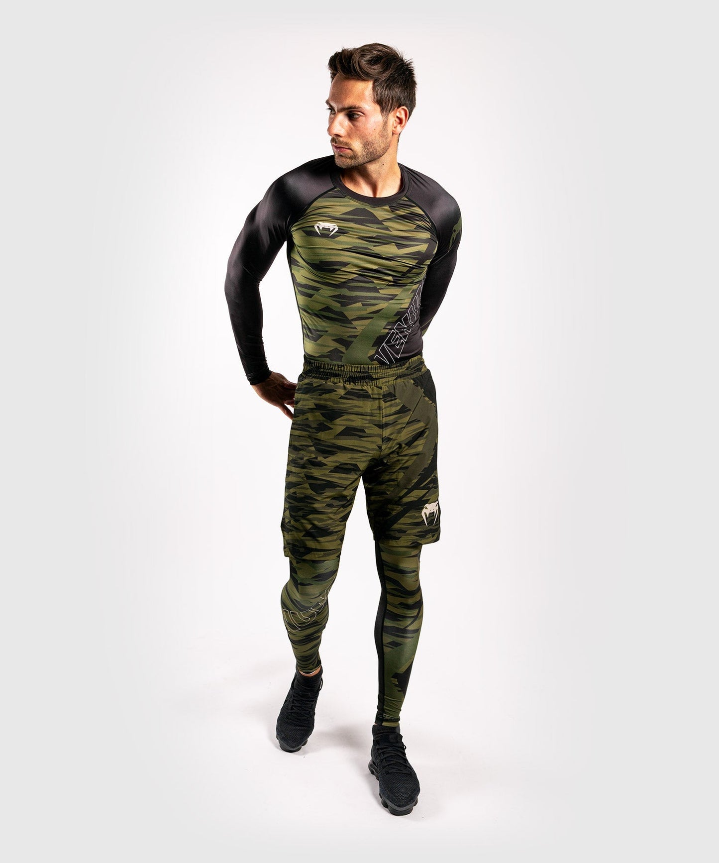Venum Contender 5.0 Leggings - Khaki Camo