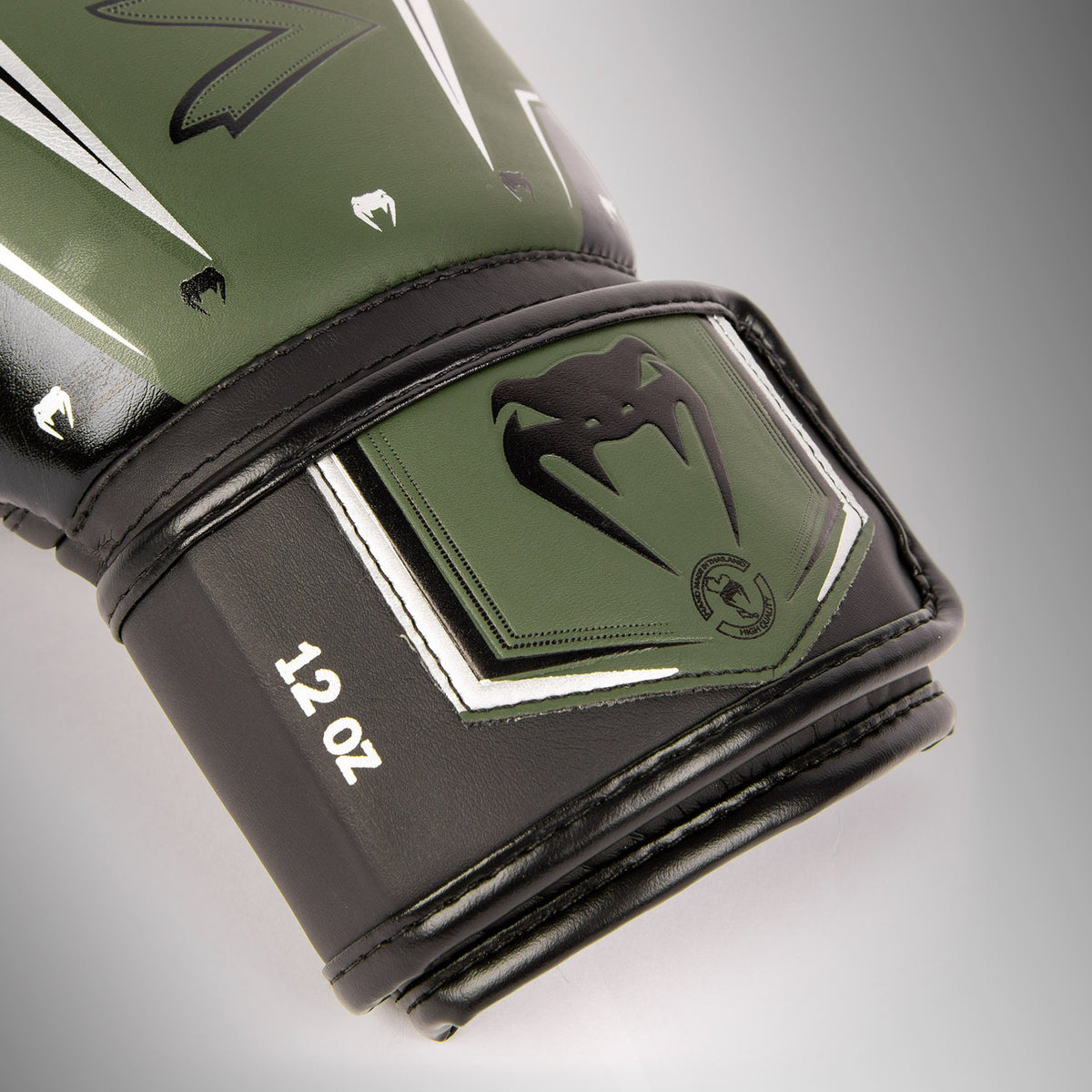 Venum Elite Evo Boxhandschuhe - Khaki/Silber