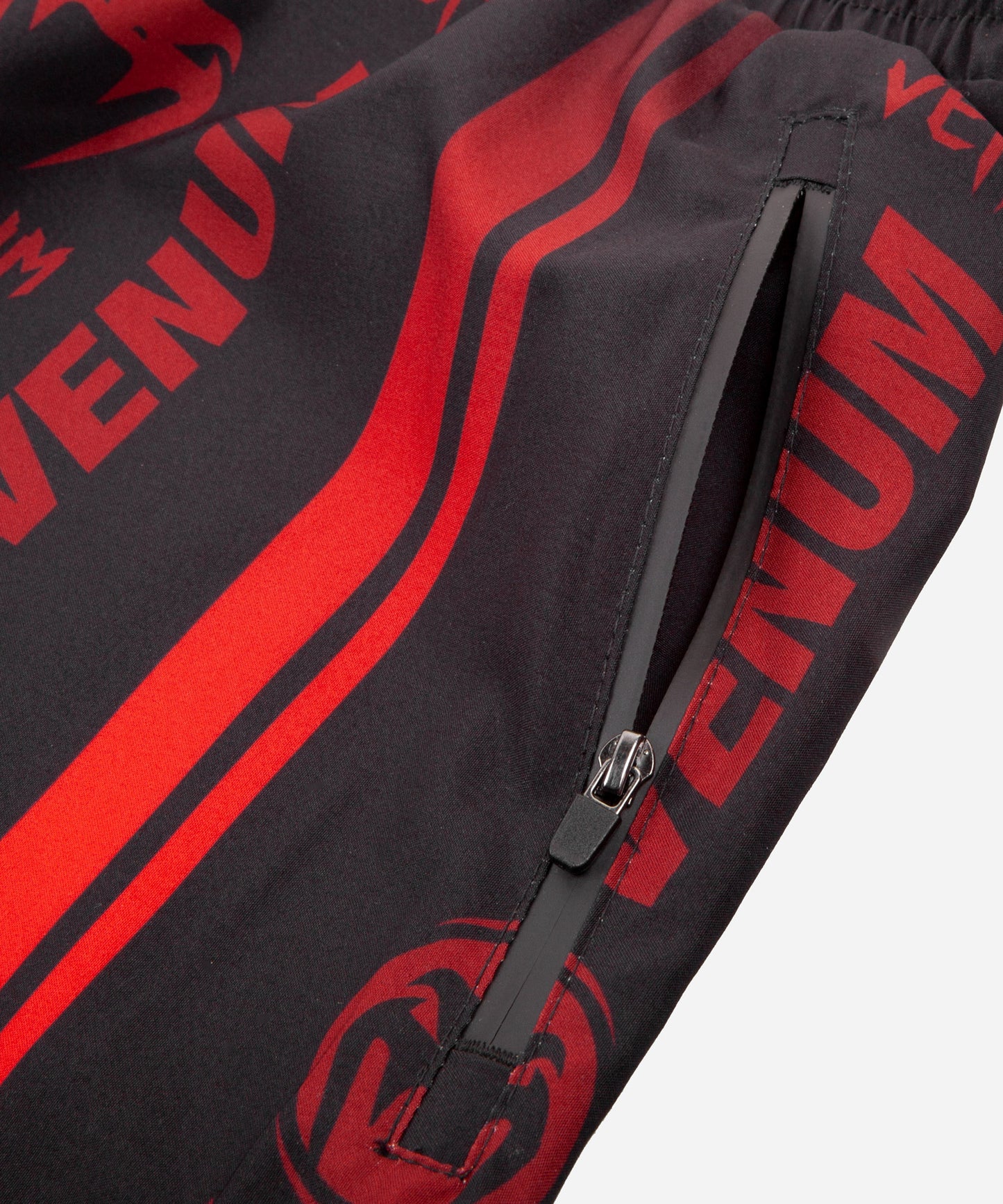 Fitness-Shorts Venum Logos - Schwarz/Rot