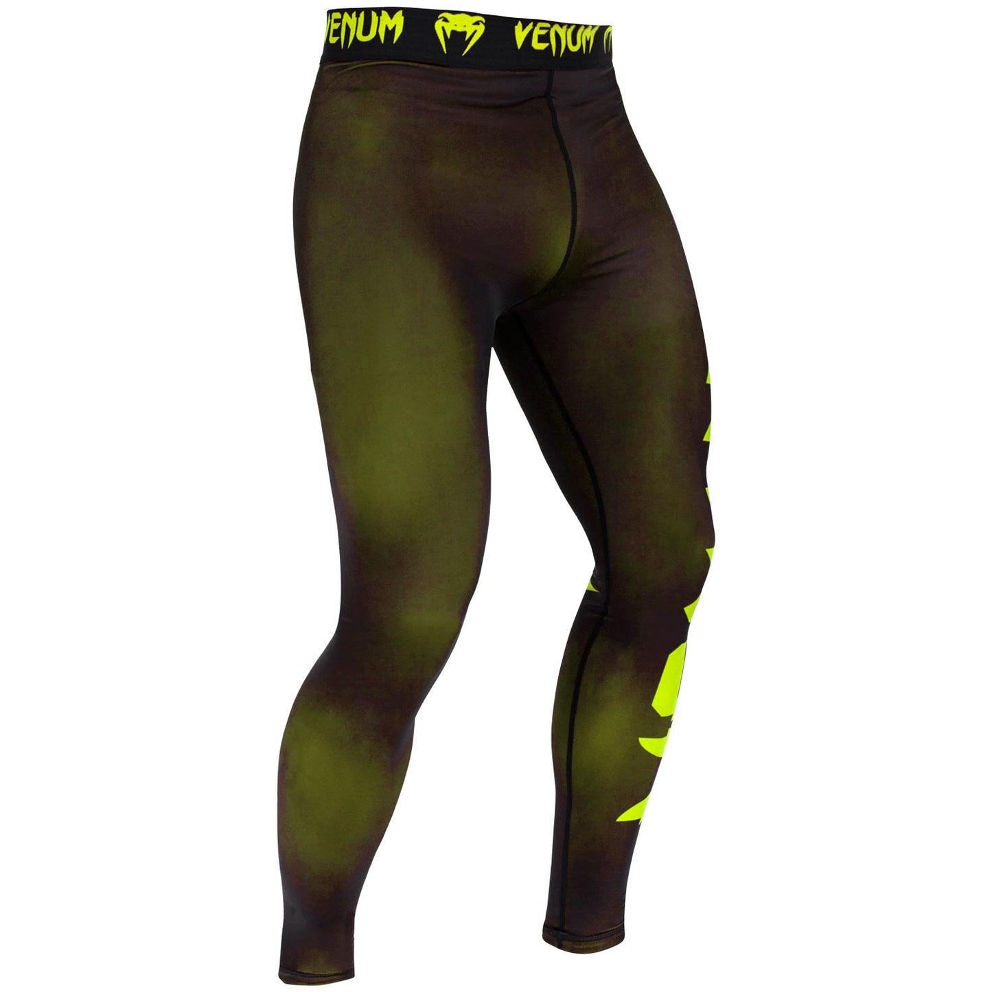 Venum Giant Spats - Schwarz/Neongelb
