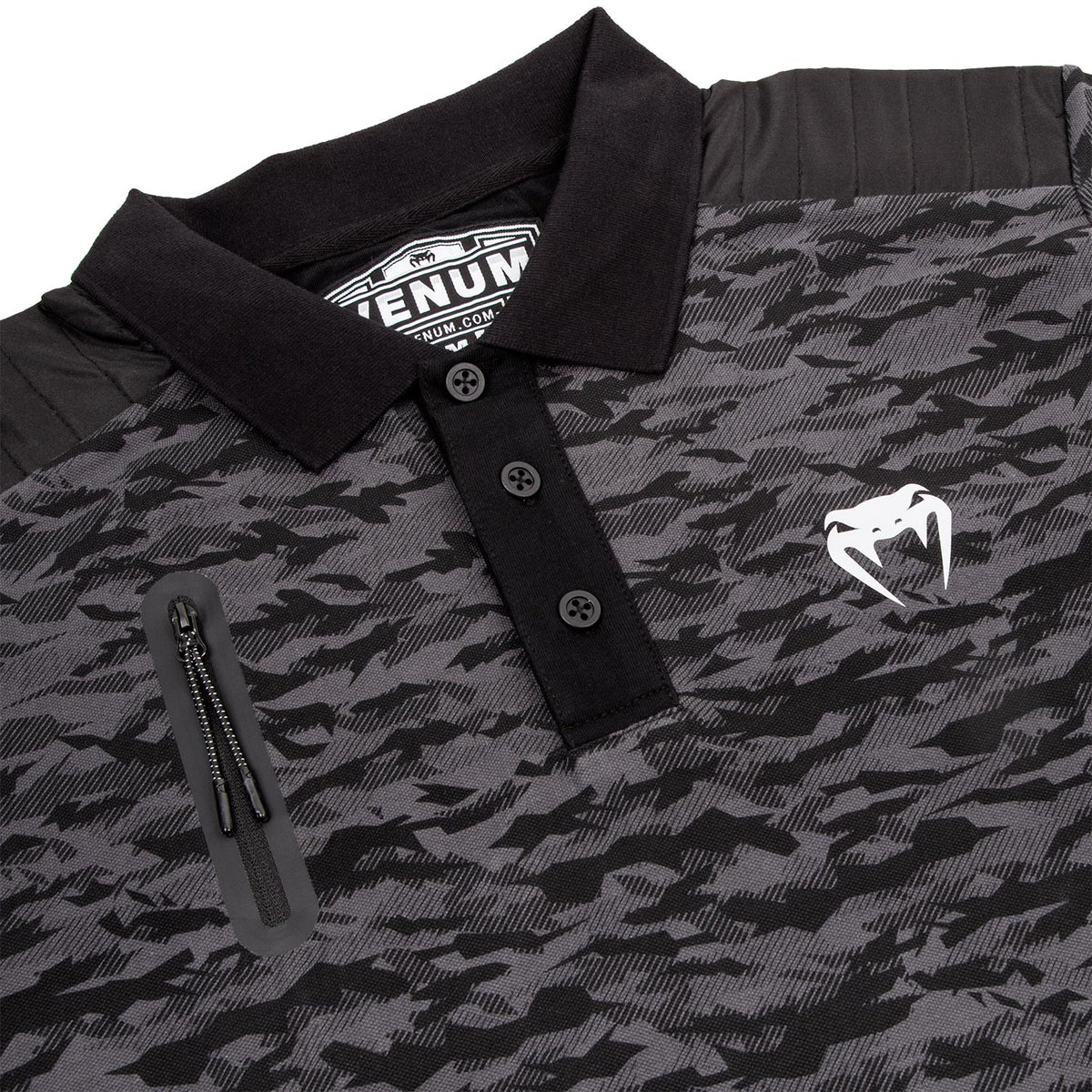 Venum Laser Polo-Shirt - Camo dunkel