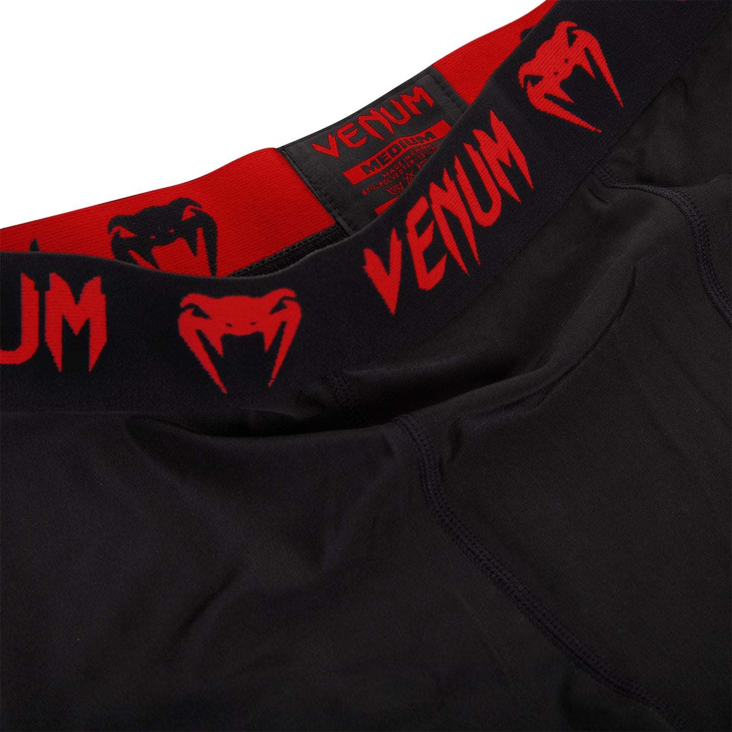 Venum Contender 2.0 Kompression Spats - Schwarz/Rot