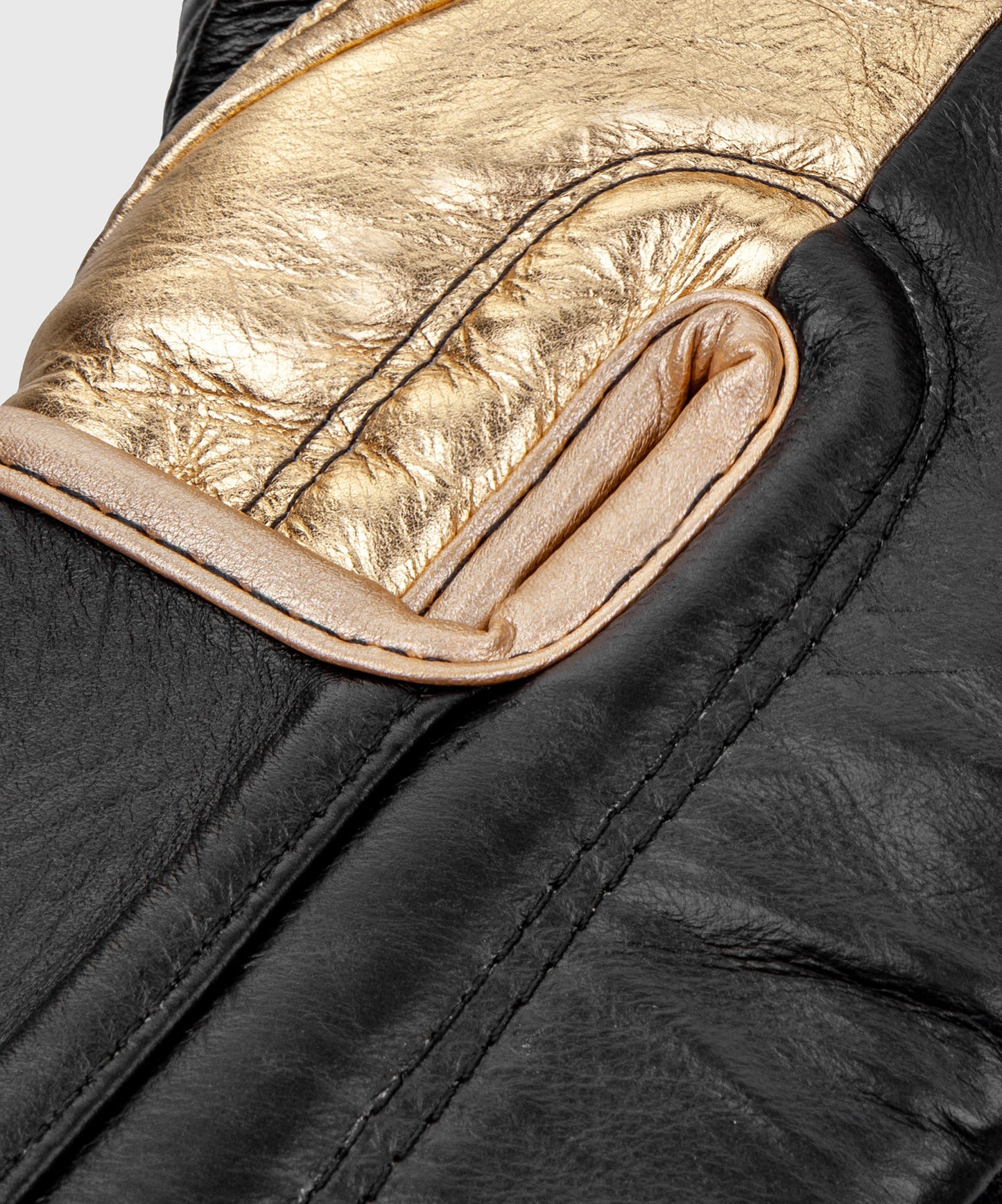 Venum Hammer professionelle Boxhandschuhe - Klettverschluss - Schwarz/Gold