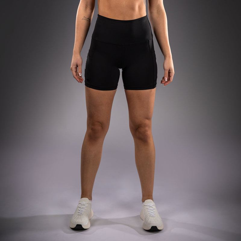 Venum Essential Kompressionsshorts - Schwarz