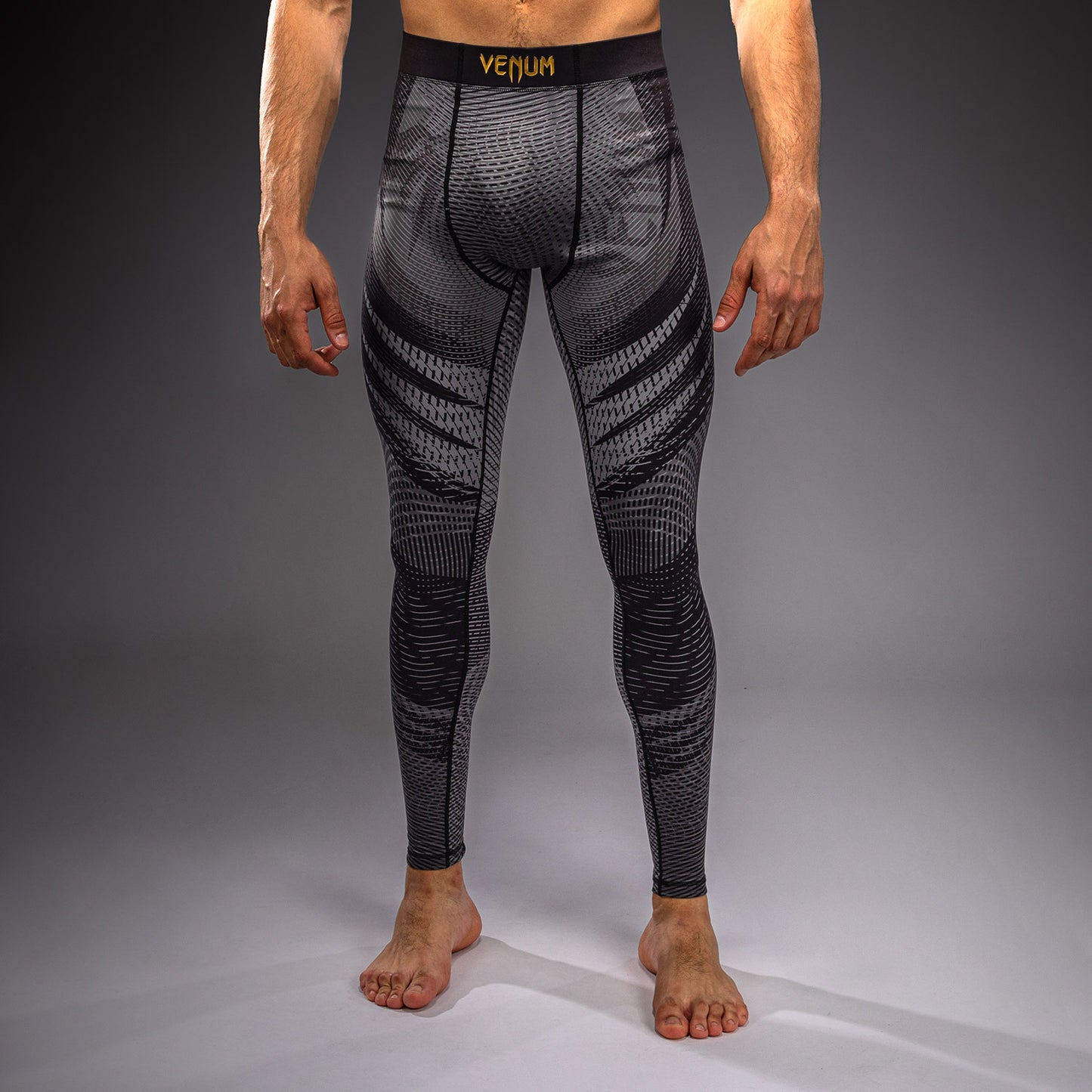 Venum Galactic 3.0 Spats - Schwarz/Gold