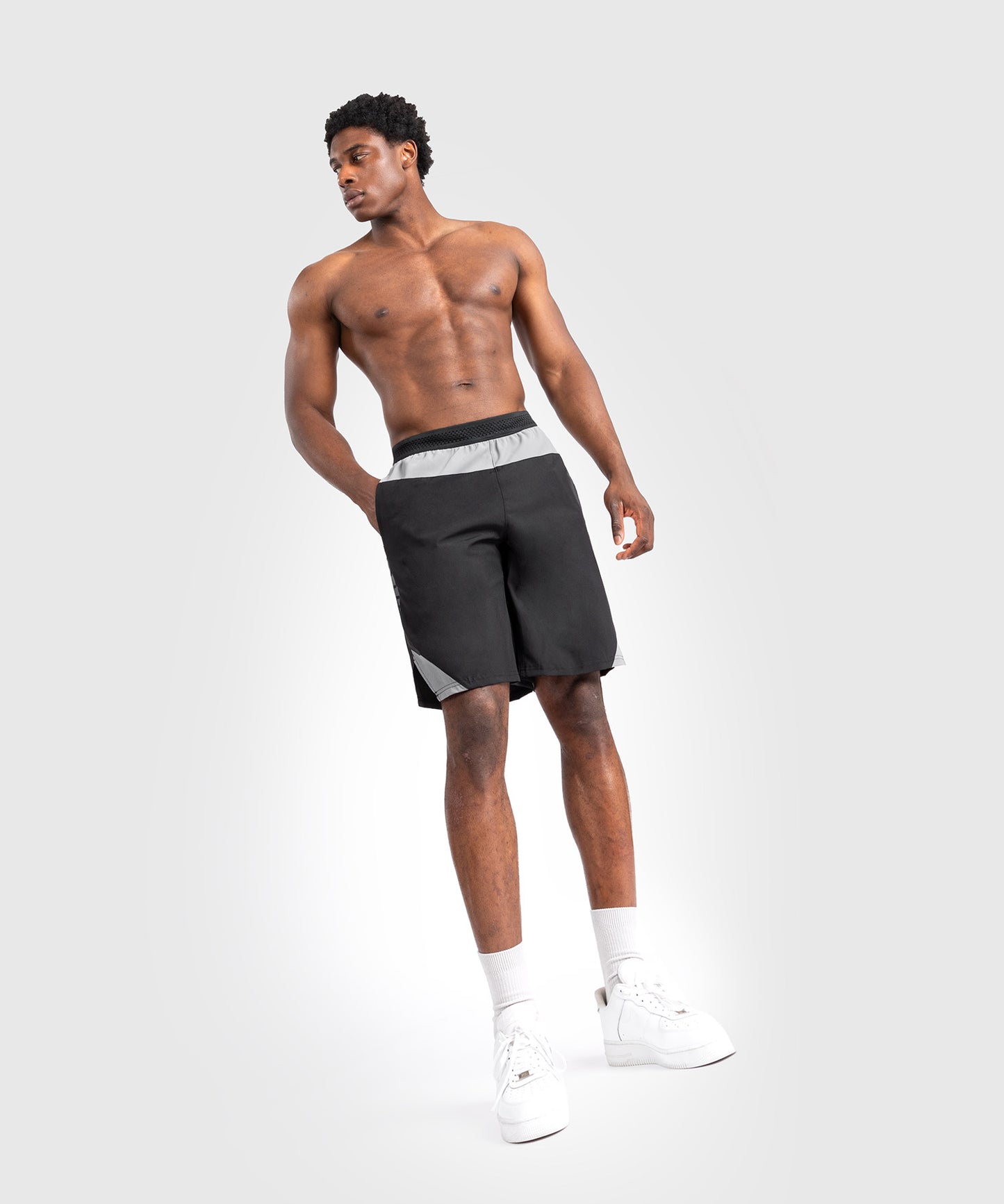 Venum Tempest Herren Trainingsshorts - Schwarz/Grau