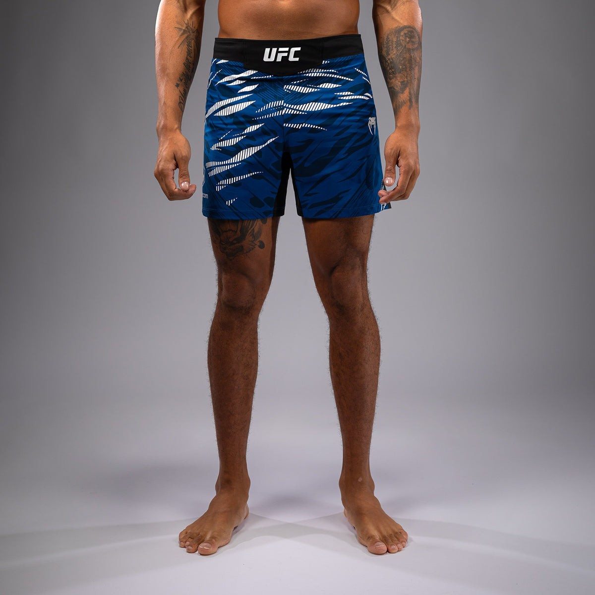 UFC Fusion by Venum Authentic Fight Night Herren Fight Short - Short Fit - Blau