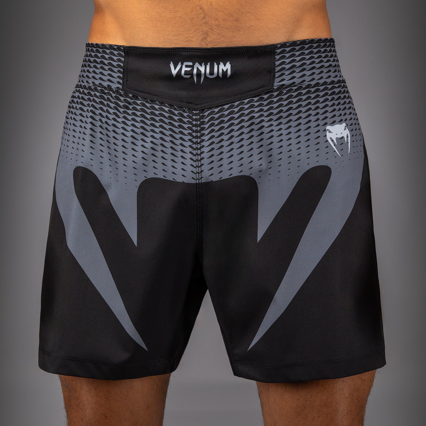 Venum No Gi Fightshorts - Schwarz/Silbergrau