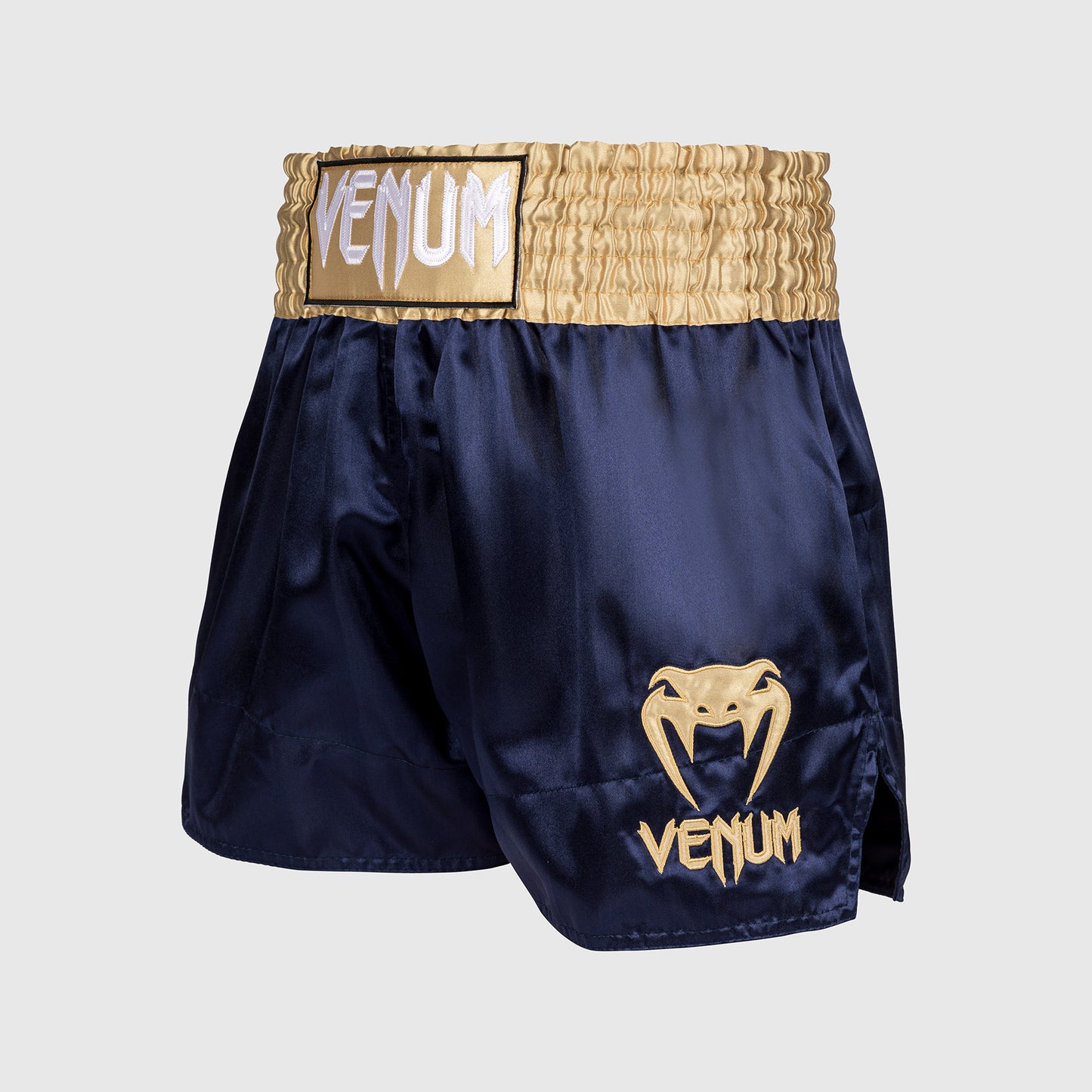 Venum Classic Muay Thai Shorts - Marineblau/Gold