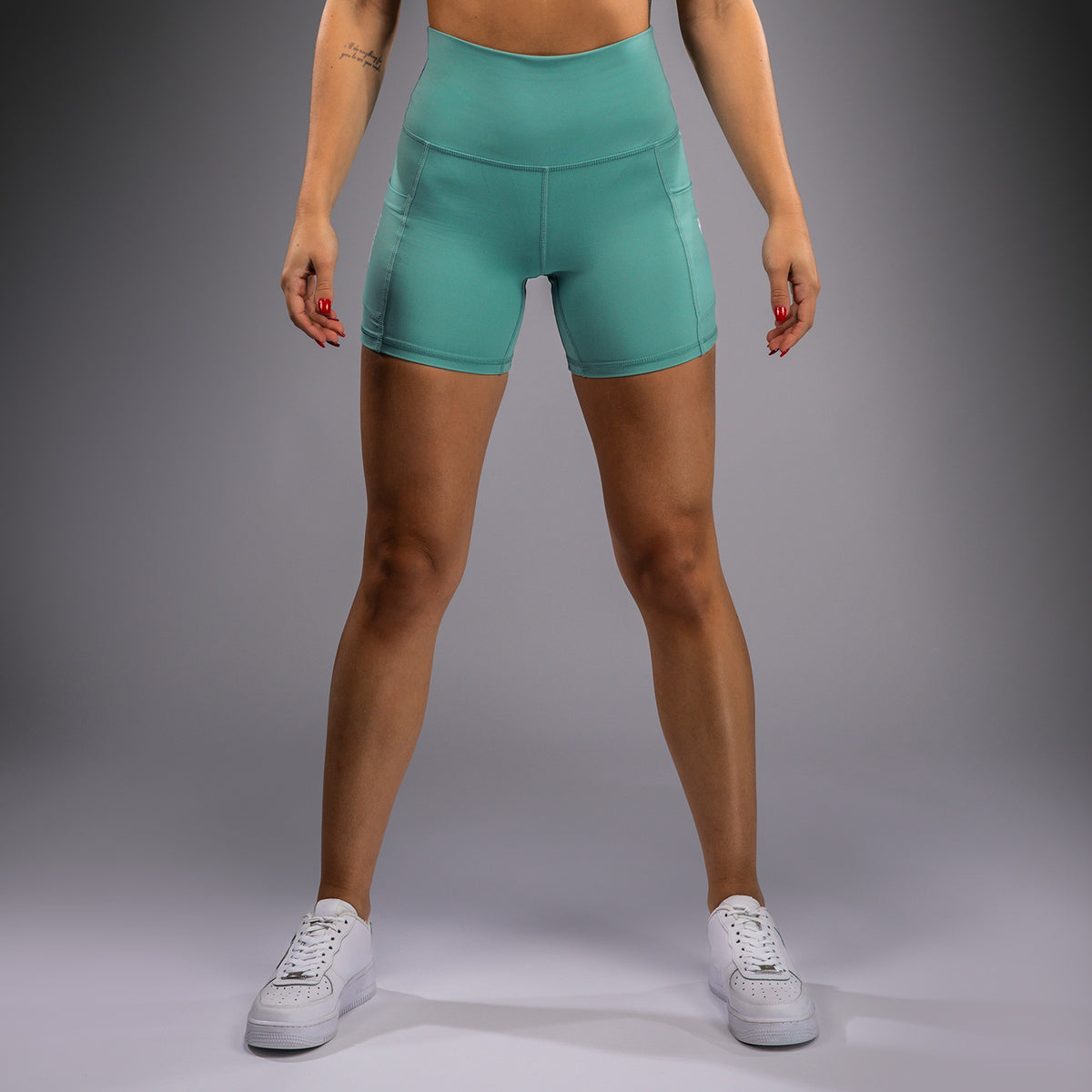 Venum Essential Damen Fahrradhose - Aqua Grün