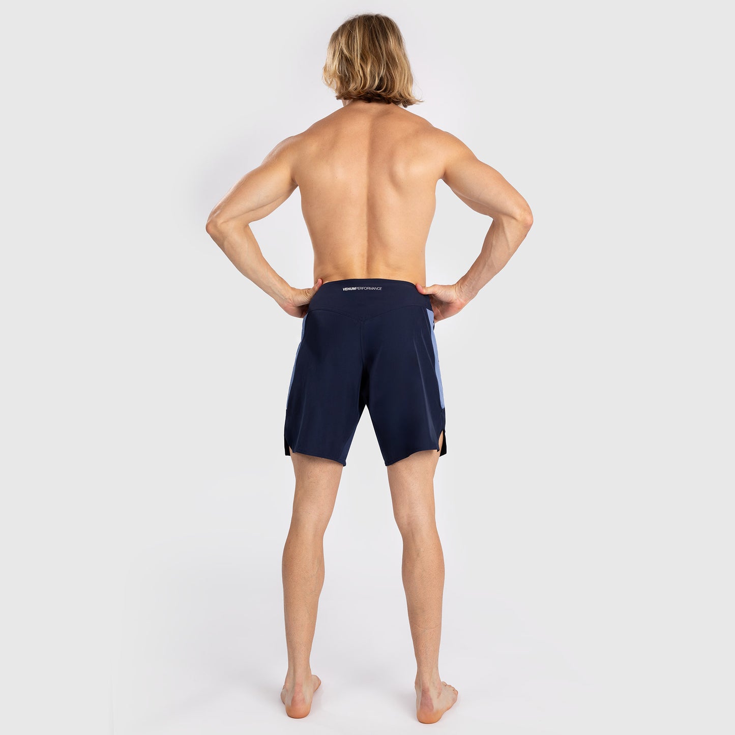 Venum Tempest Herren Kampfshorts - Marineblau/Blau