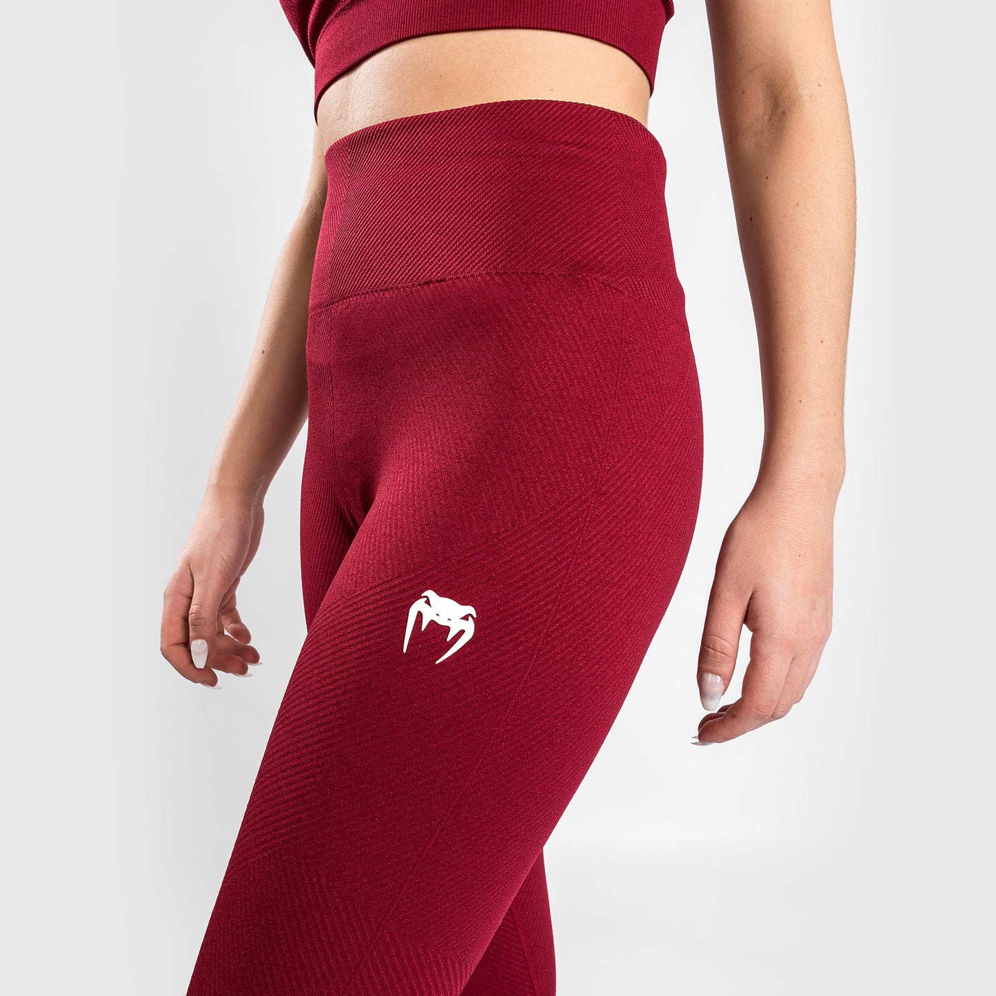 Venum Sparring Seamless Leggings ⅞ - Bordeaux