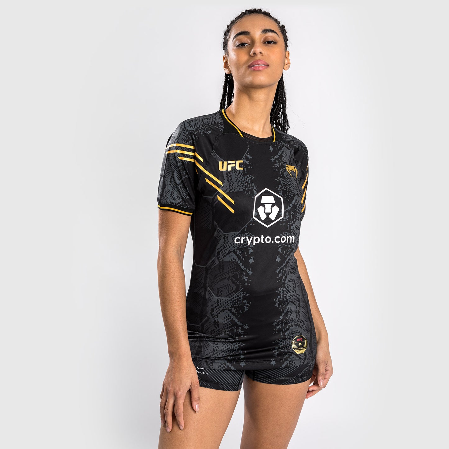 UFC Adrenaline by Venum Authentic Fight Night Women's Walkout Trikot - Champion
