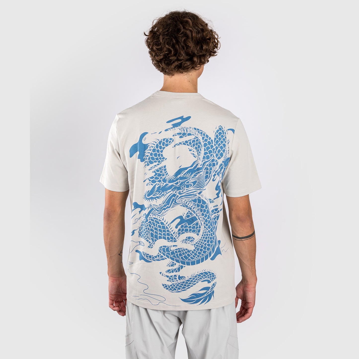Venum Dragon's Flight Herren T-Shirt - Misty Blue
