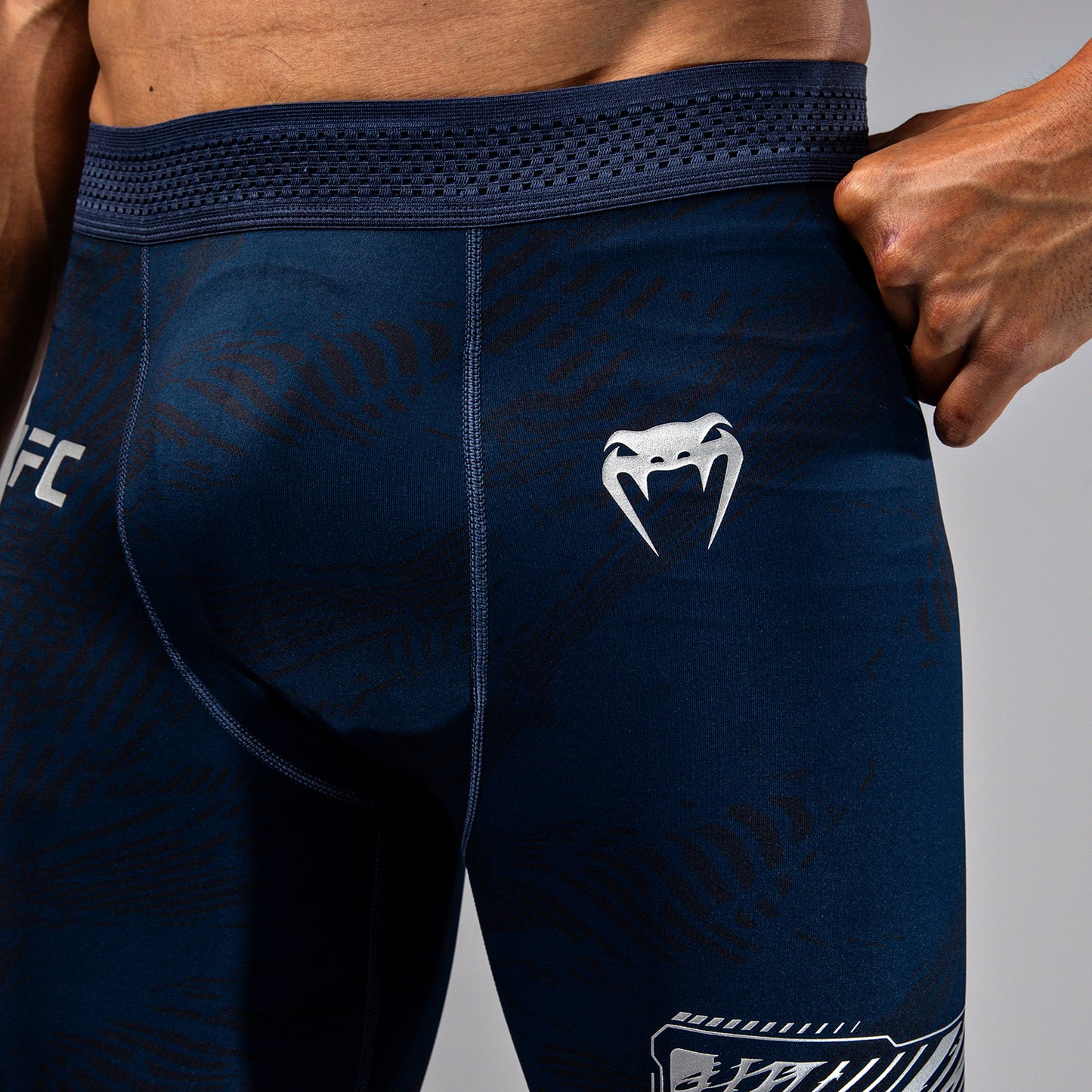 UFC Fusion by Venum Fight Week Herren Vale Tudo Short - Ozeanisches Blau