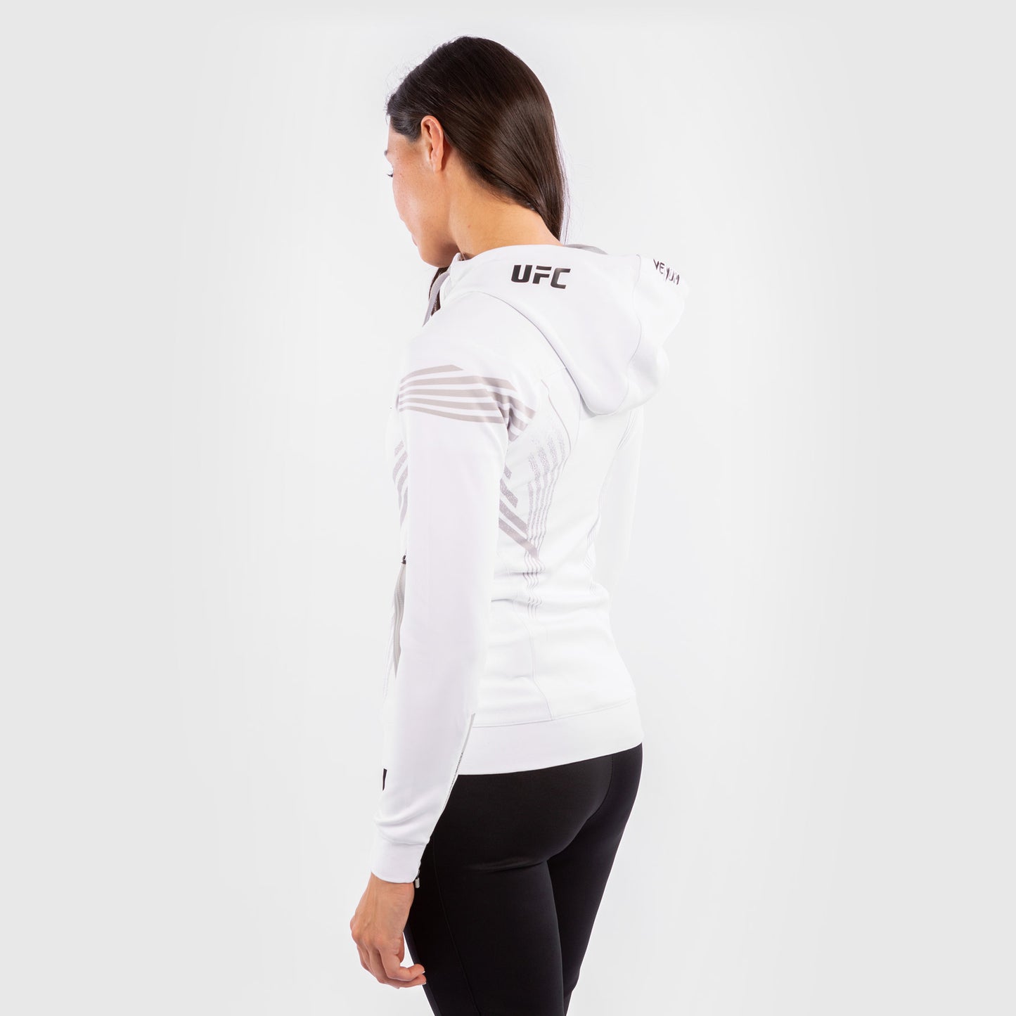 UFC Venum Authentic Fight Night Damen Walkout Hoodie - Weiß