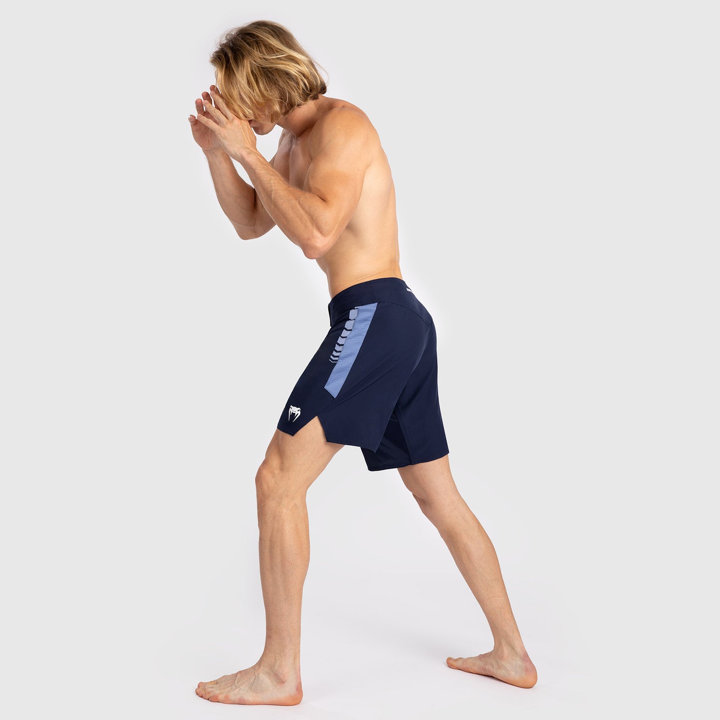 Venum Tempest Herren Kampfshorts - Marineblau/Blau
