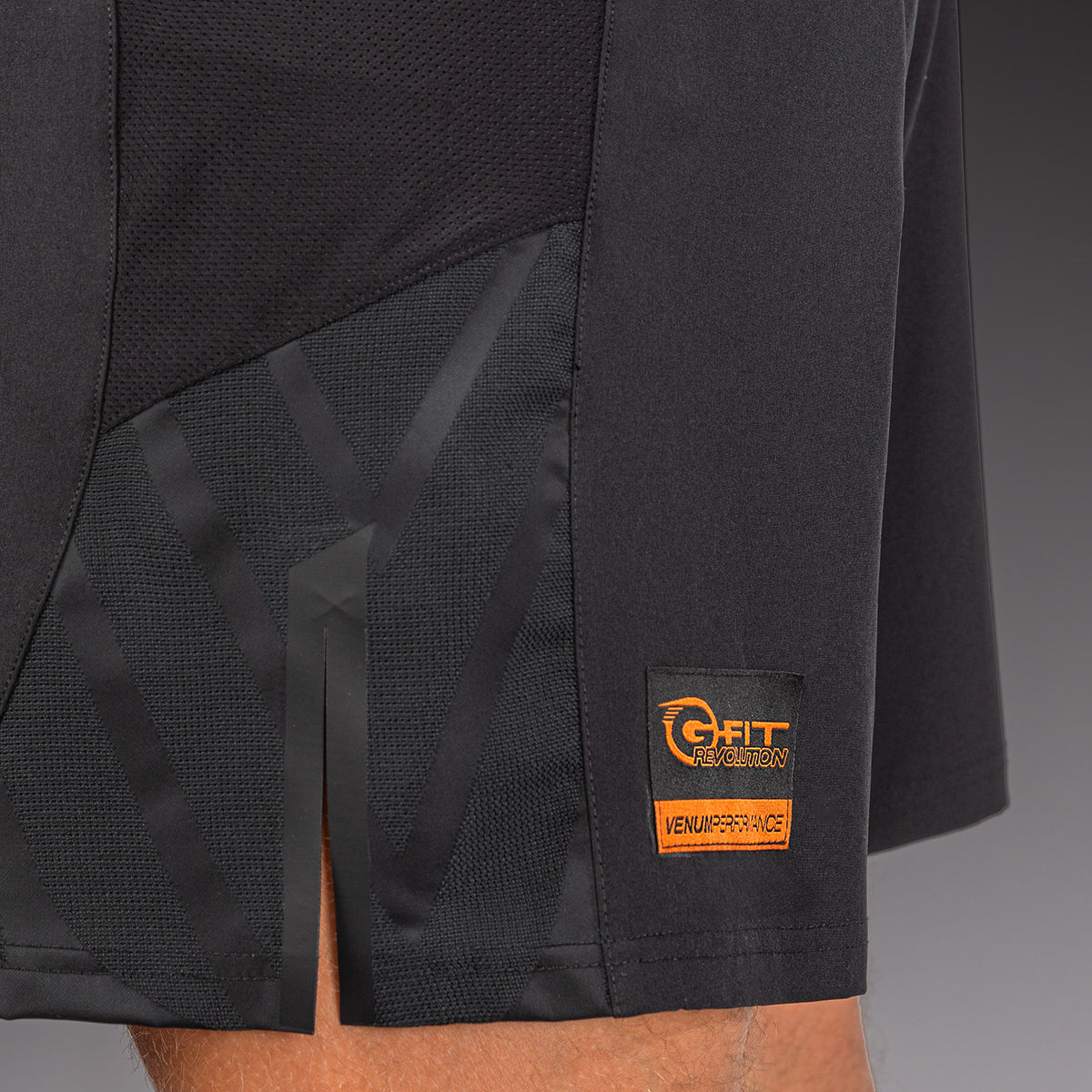 Venum G-Fit Revolution Fightshorts - Schwarz/Kupfer