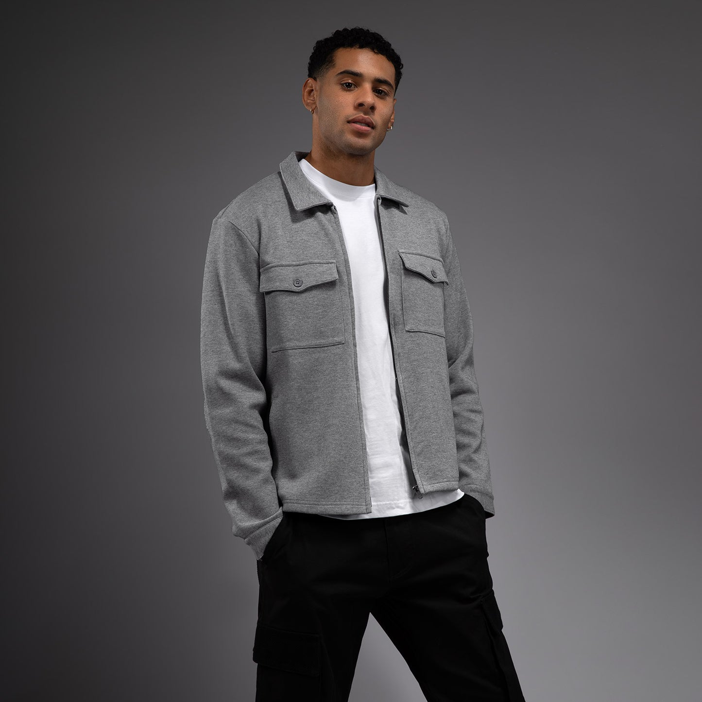 Venum City Core Jacke - Cloud Grey