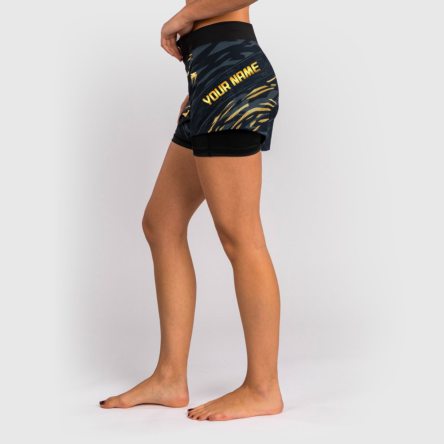 UFC Fusion by Venum Personalized Authentic Fight Night Damen Fight Short - Champion