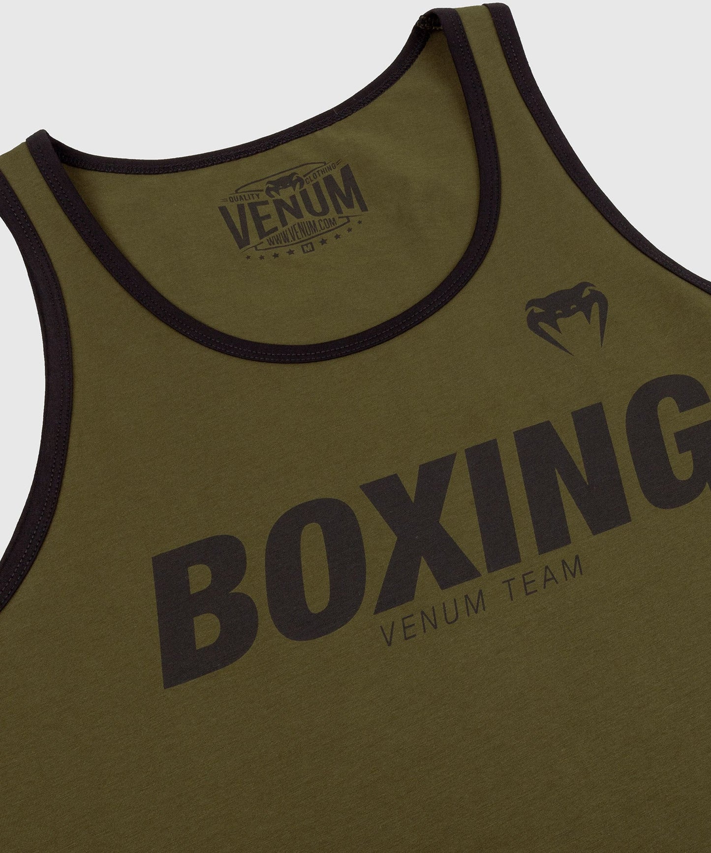 Venum Boxing VT Tank Top - Khaki/Schwarz