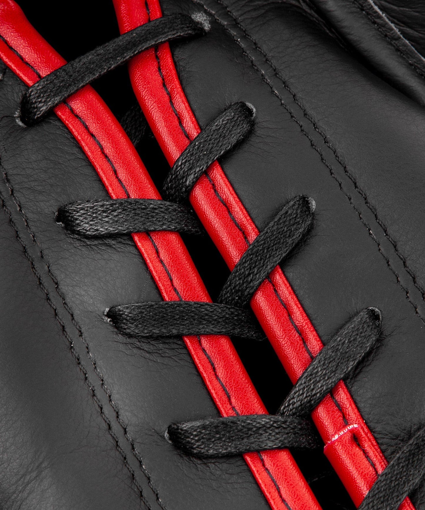 Venum Giant 2.0 professionelle Boxhandschuhe - MIT SCHNÜRUNG - Schwarz/Rot