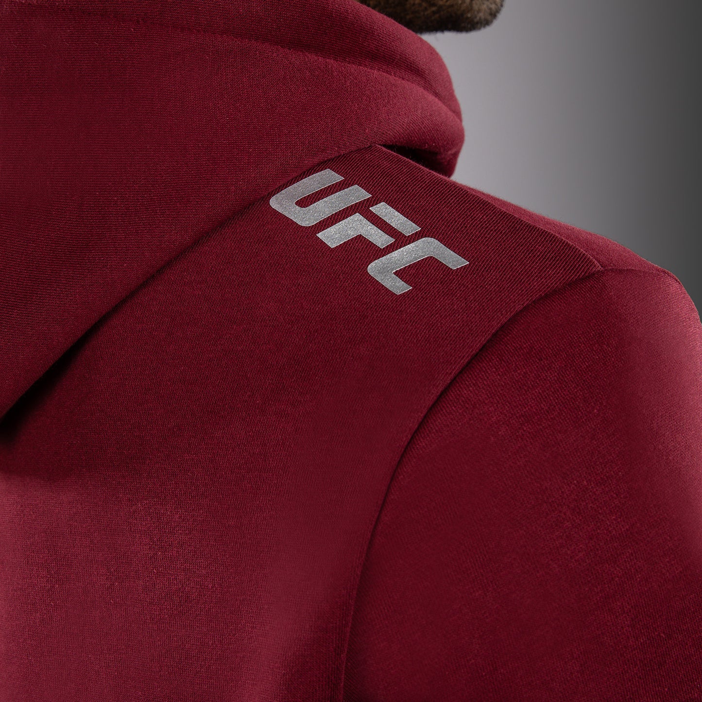 UFC Zenith by Venum Authentic Fight Week Pullover Hoodie Herren - Burgunderrot