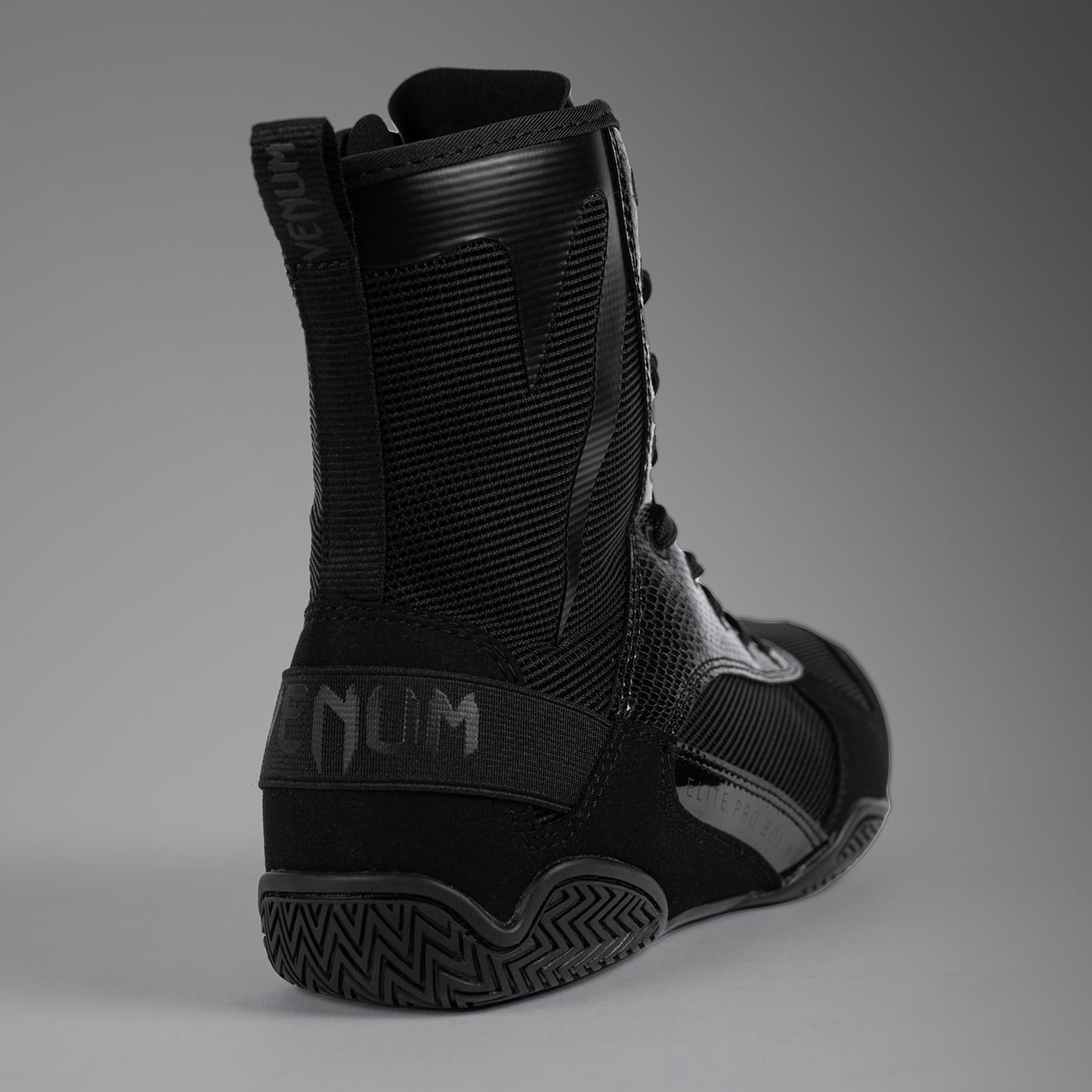 Venum Elite Boxschuhe - Schwarz