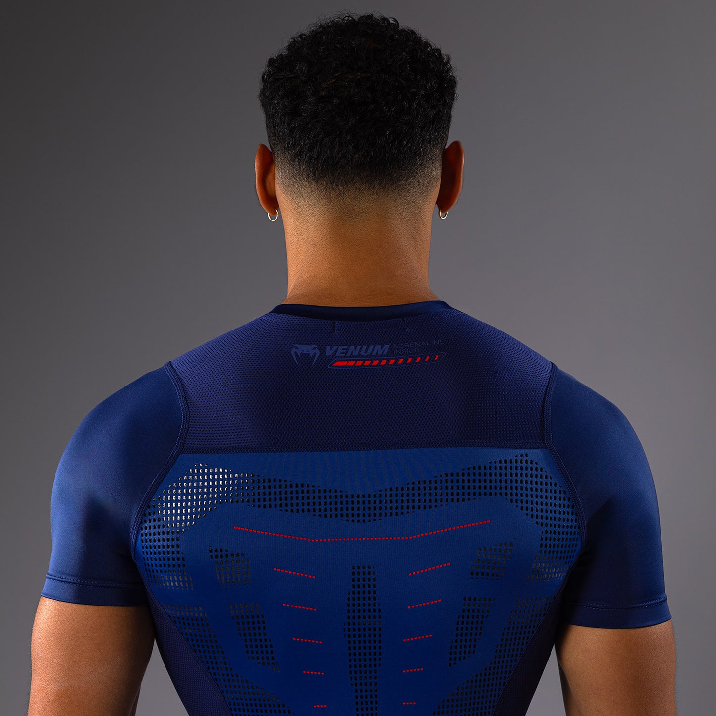 Venum Technical 3.0 Kurzarm Rashguard - Nachtblau