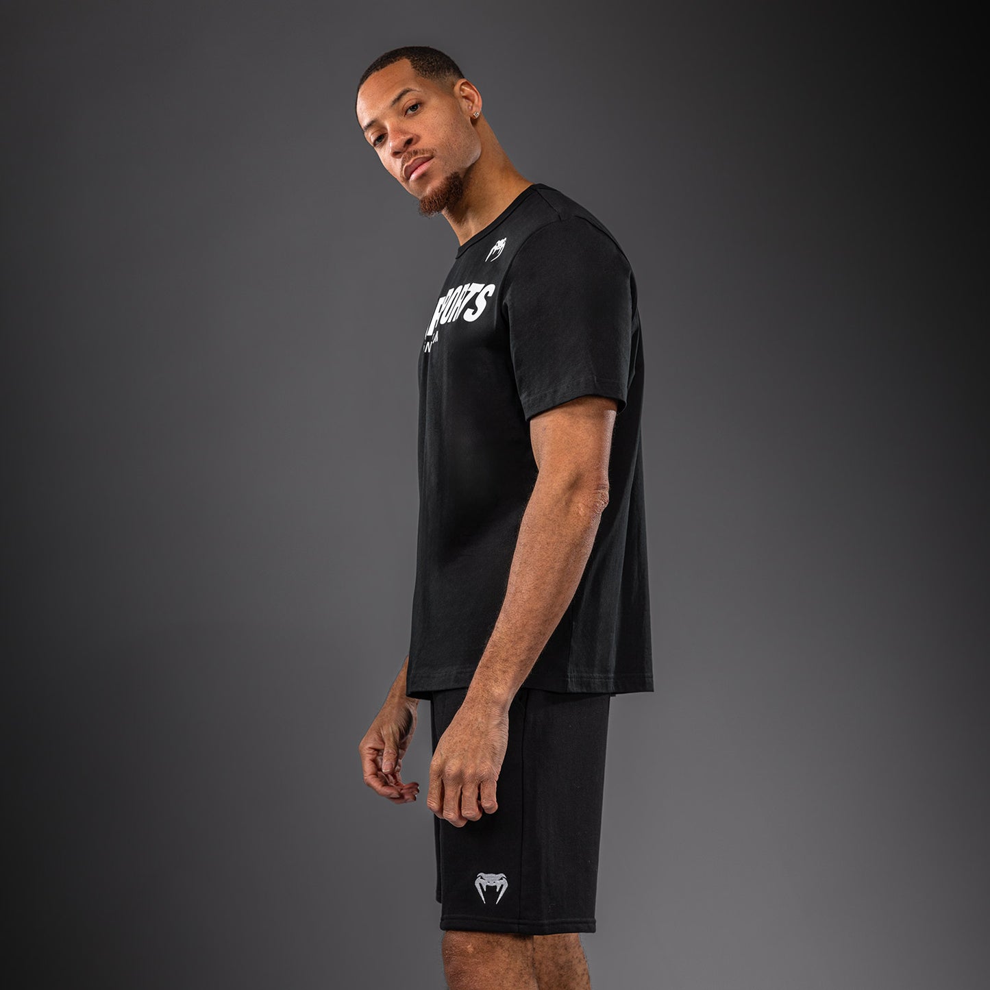 Venum Motorsports VT T-Shirt – Schwarz/Weiß