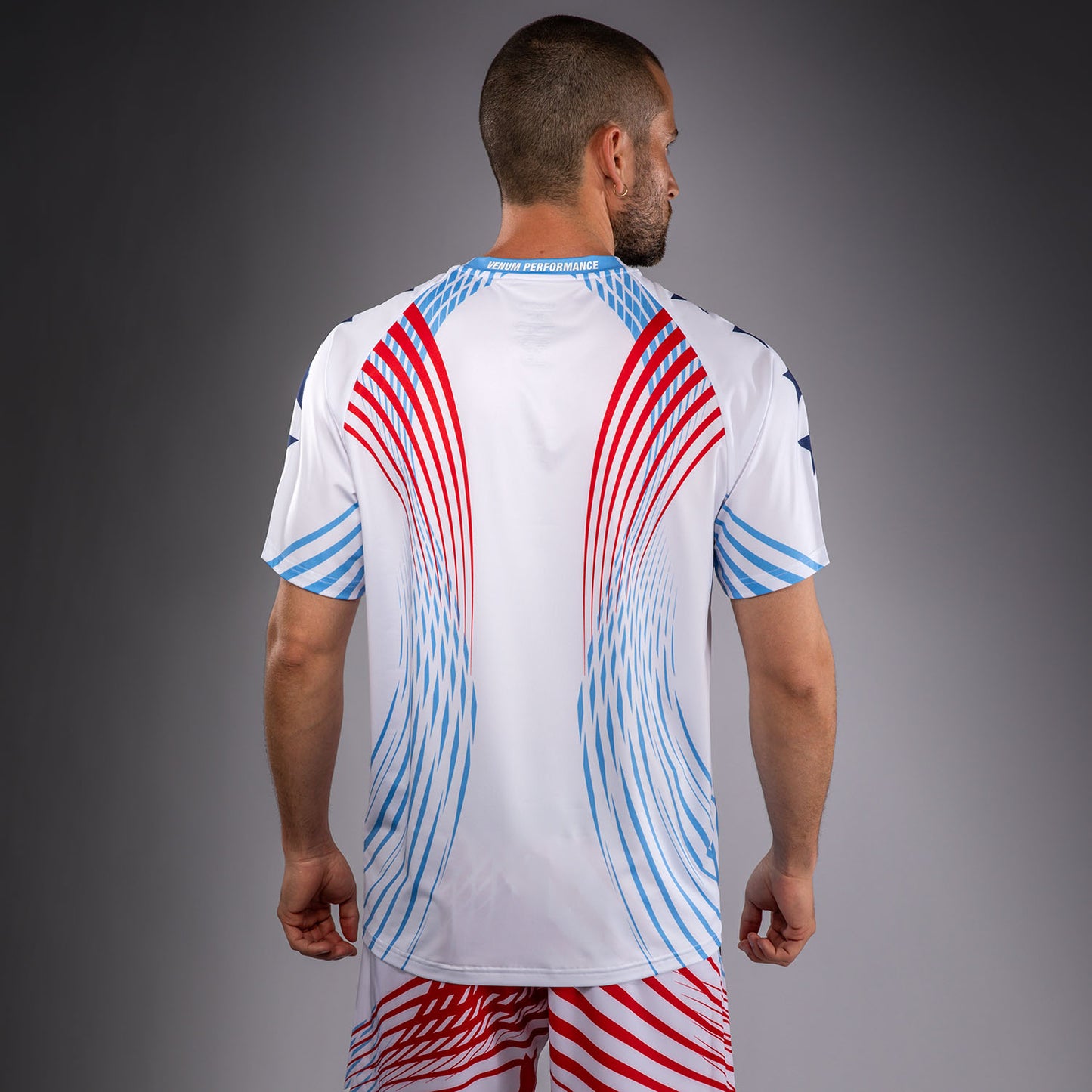 Official UFC Freedom 250 by Venum Authentic Fight Night Walkout Jersey für Herren - Weiß