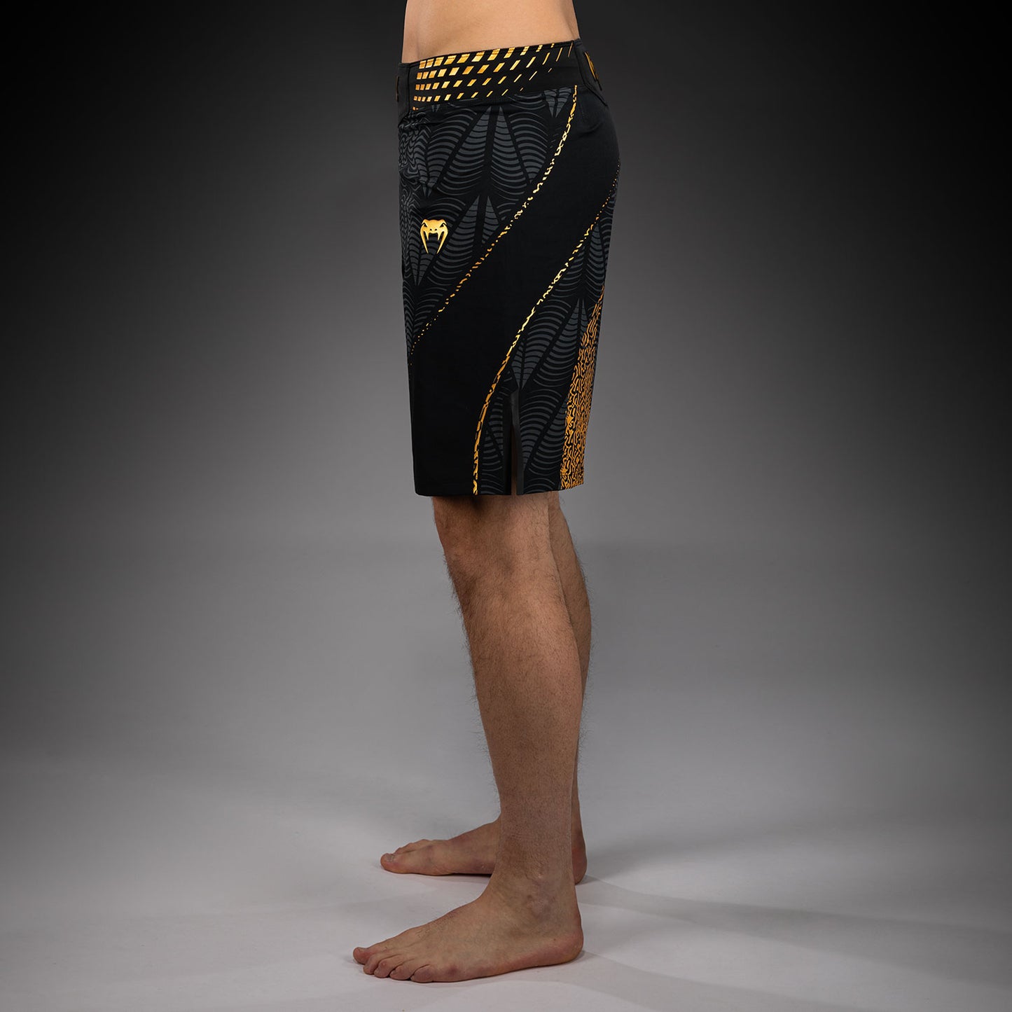 UFC Zenith by Venum Authentic Fight Night Lange Passform Fight Short Herren Personalisiert - Champion