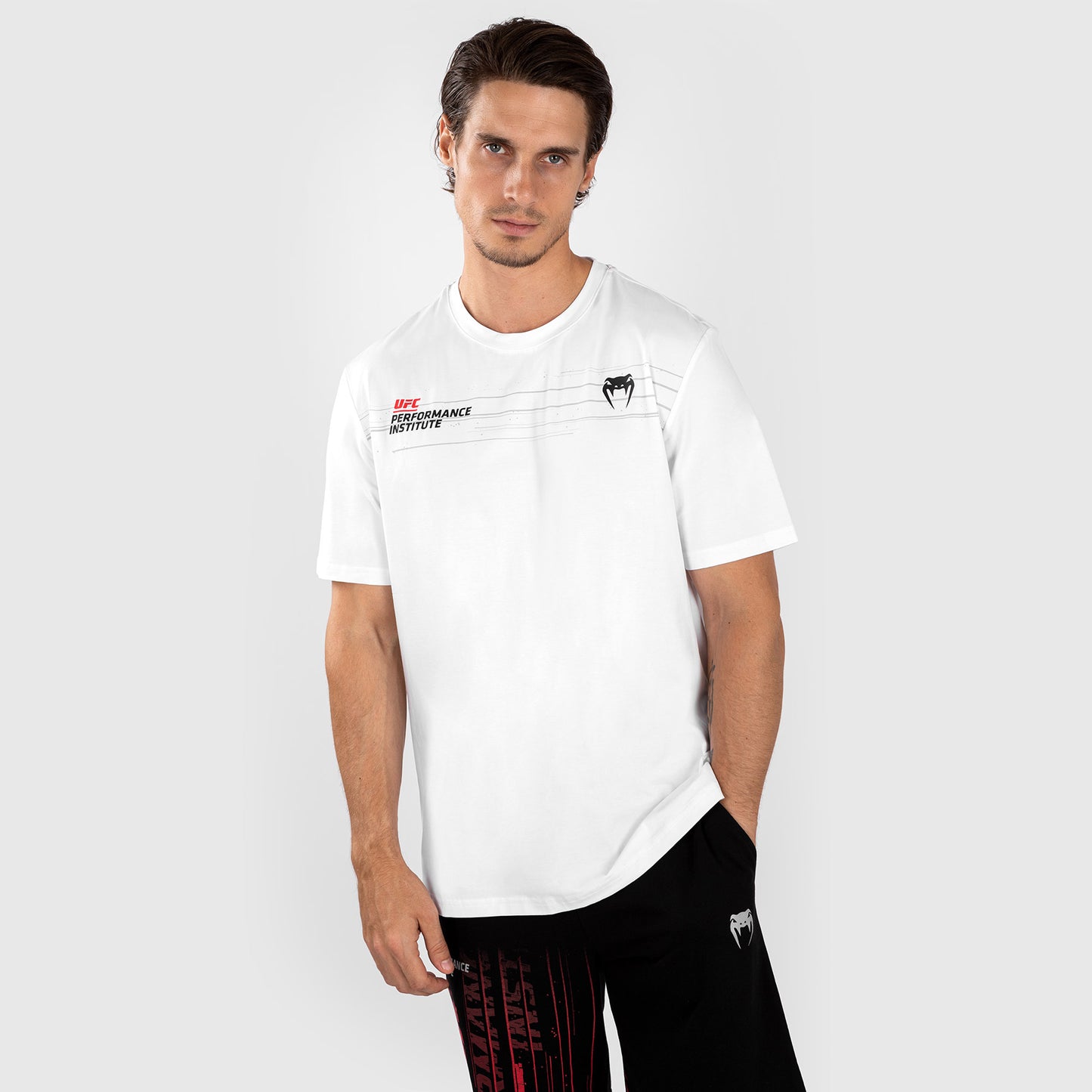 UFC Venum Performance Institute 2.0 T-Shirt für Männer - Weiß