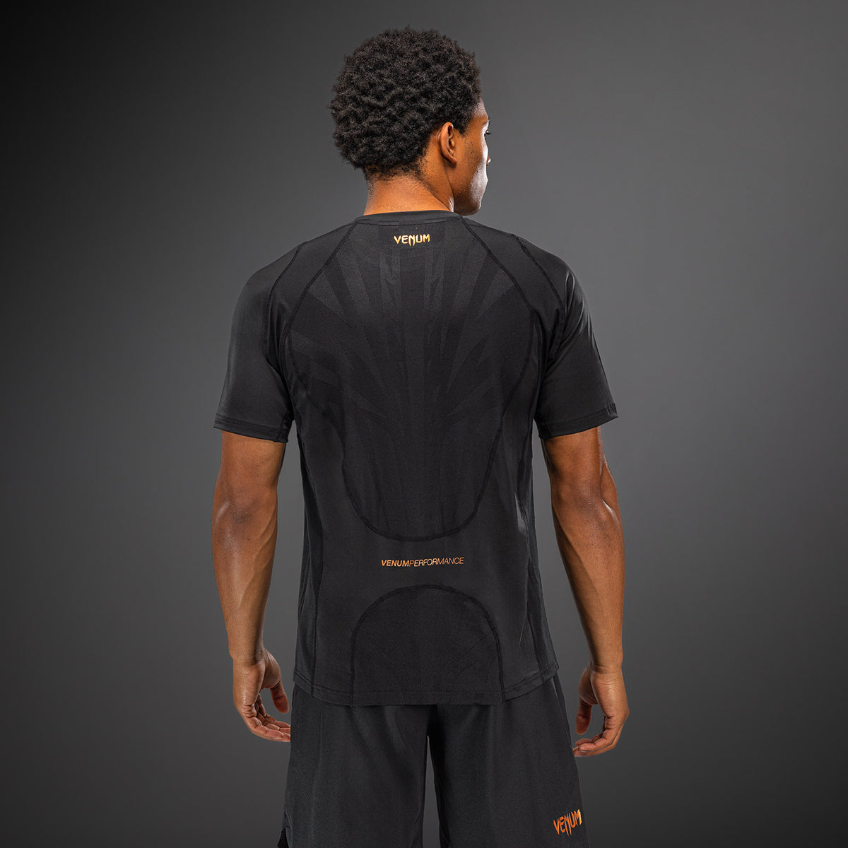 Venum G-Fit Revolution Dry-Tech-T-Shirt - Schwarz/Kupfer